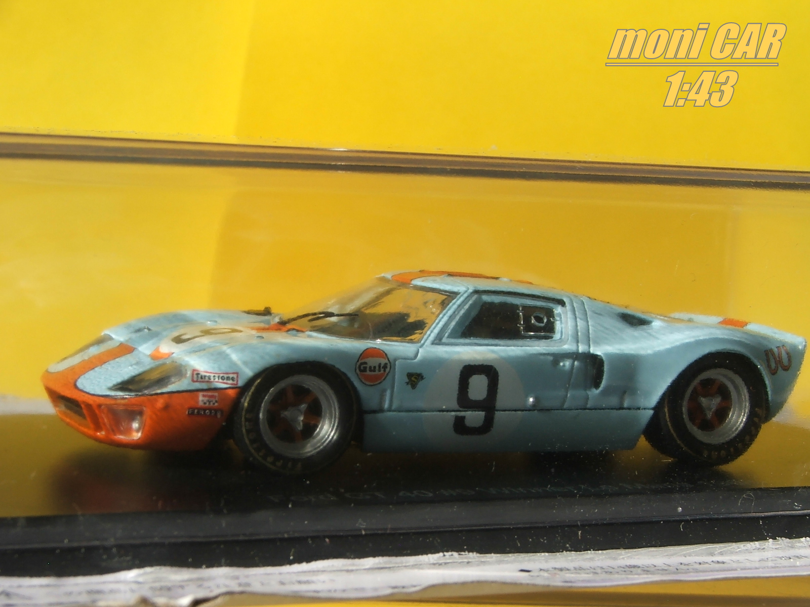 FORD GT 40 No.9 Winner Le Mans 1968 P. Rodriguéz/L. Binchi (1:43) SPARK/Edicola