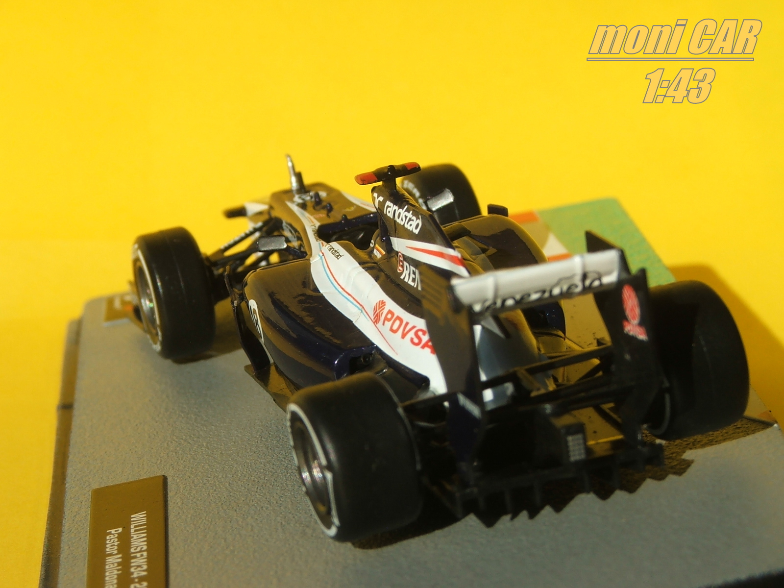 WILLIAMS FW34 No.18 Pastor Maldonado 2012 (1:43) Altaya/IXO