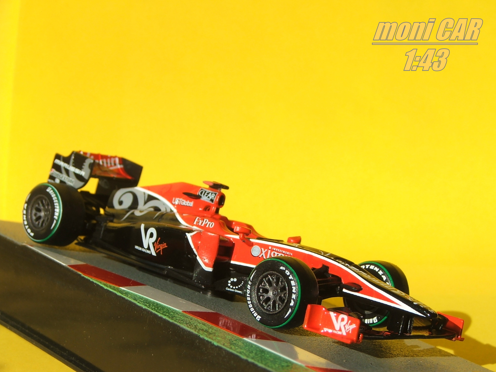 VIRGIN VR-01 No.24 Timo Glock 2010 (1:43) Altaya/IXO