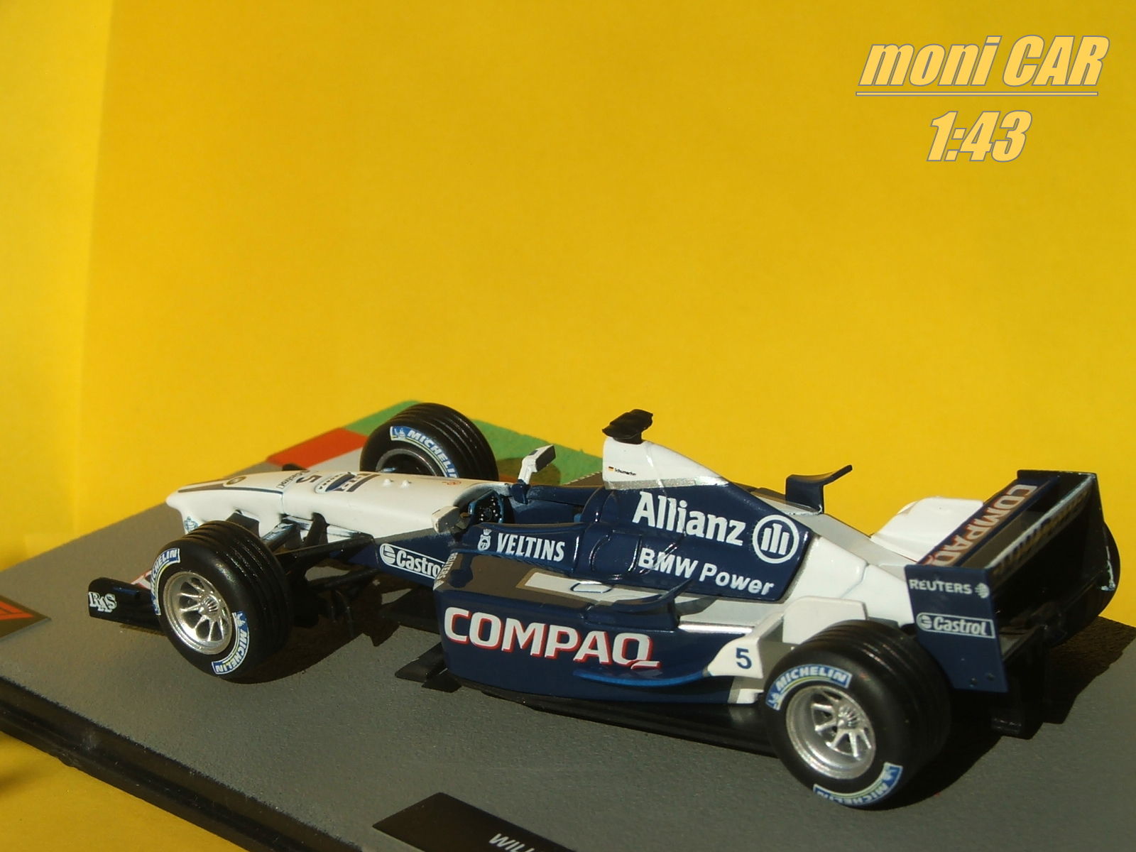 WILLIAMS FW23 No.5 Ralf Schumacher 2001 (1:43) Altaya/IXO