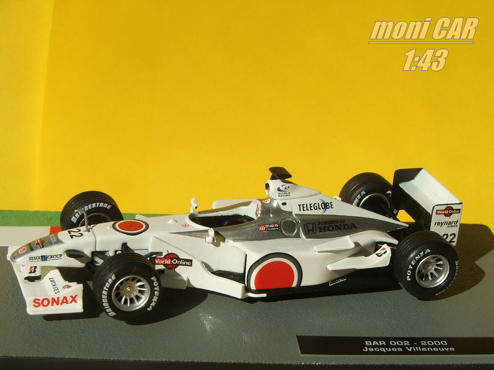 BAR 002 No.22 Jacques Villeneuve 2000 (1:43) Altaya/IXO