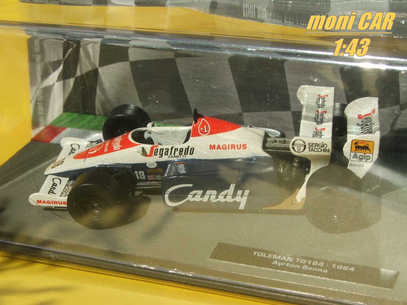 TOLEMAN TG184 No.19 Ayrton Senna 1984 (1:43) Altaya/IXO