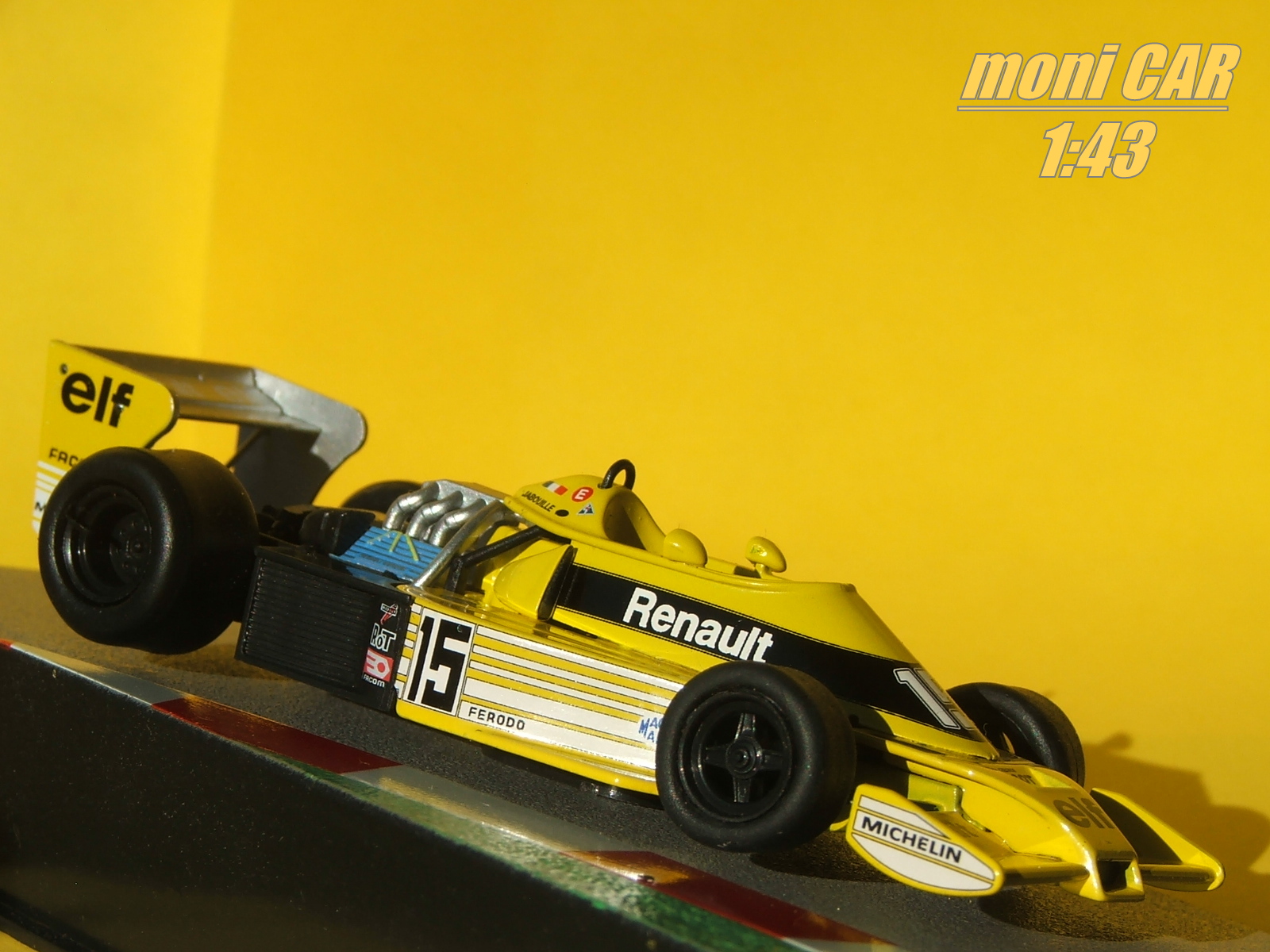 RENAULT RS01 No.15 Jean-Pierre Jabouille 1977 (1:43) Altaya/IXO
