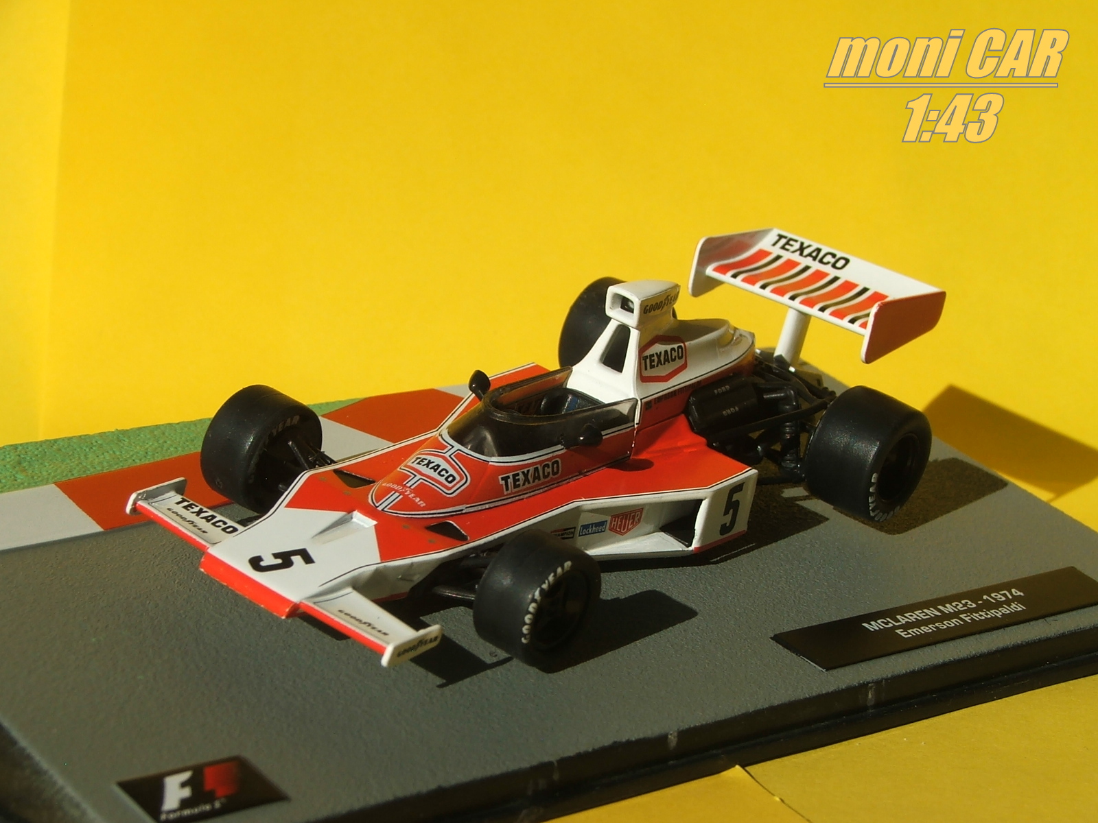 McLAREN M23 No.5 Emerson Fittipaldi 1974 (1:43) Altaya/IXO