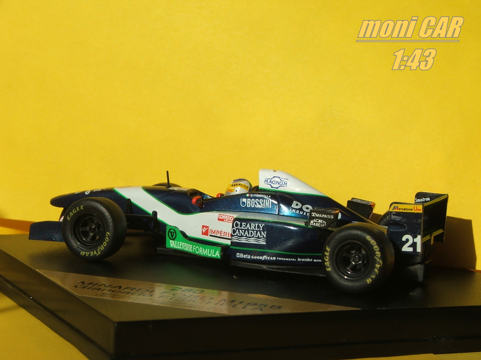 MINARDI FORD M195B No.21 Giancarlo Fisichella 19 (1:43) ONYX
