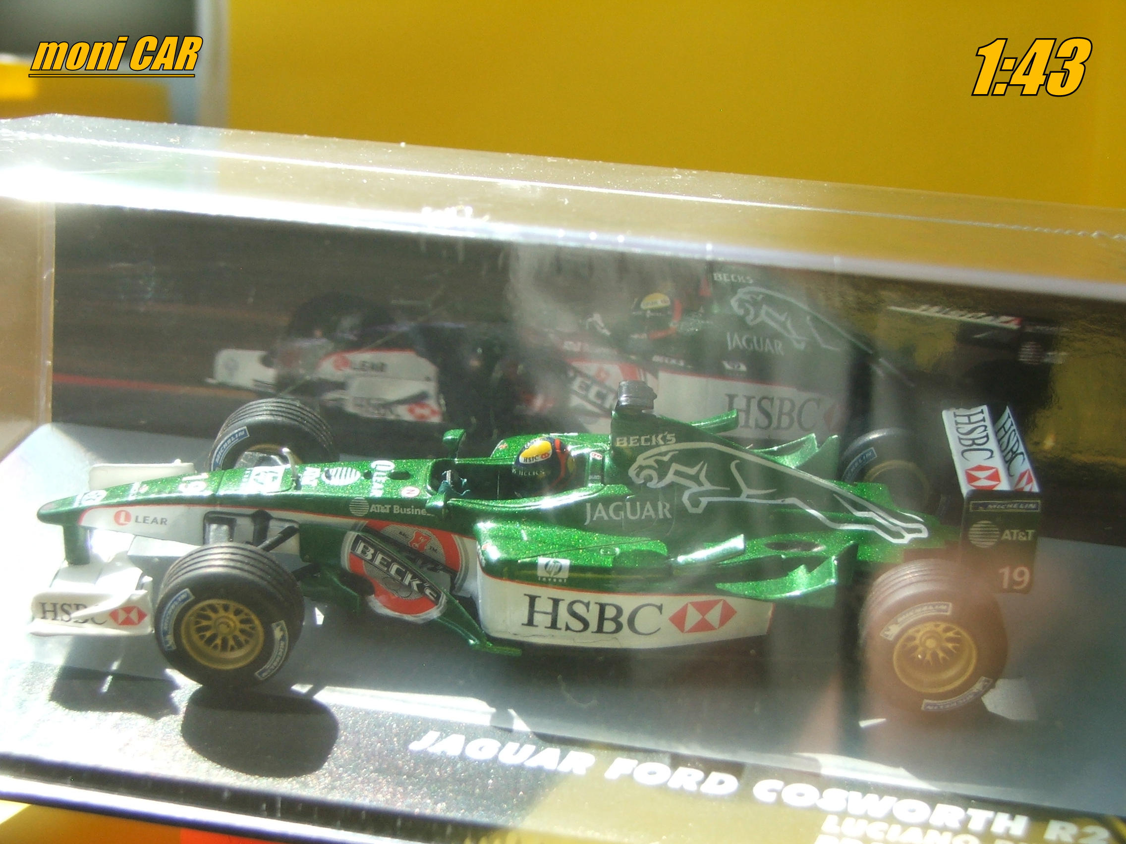 JAGUAR FORD Cosworth R2 No.19 Luciano Burti - BRAZIL GP 2001 (1:43) ALTAYA