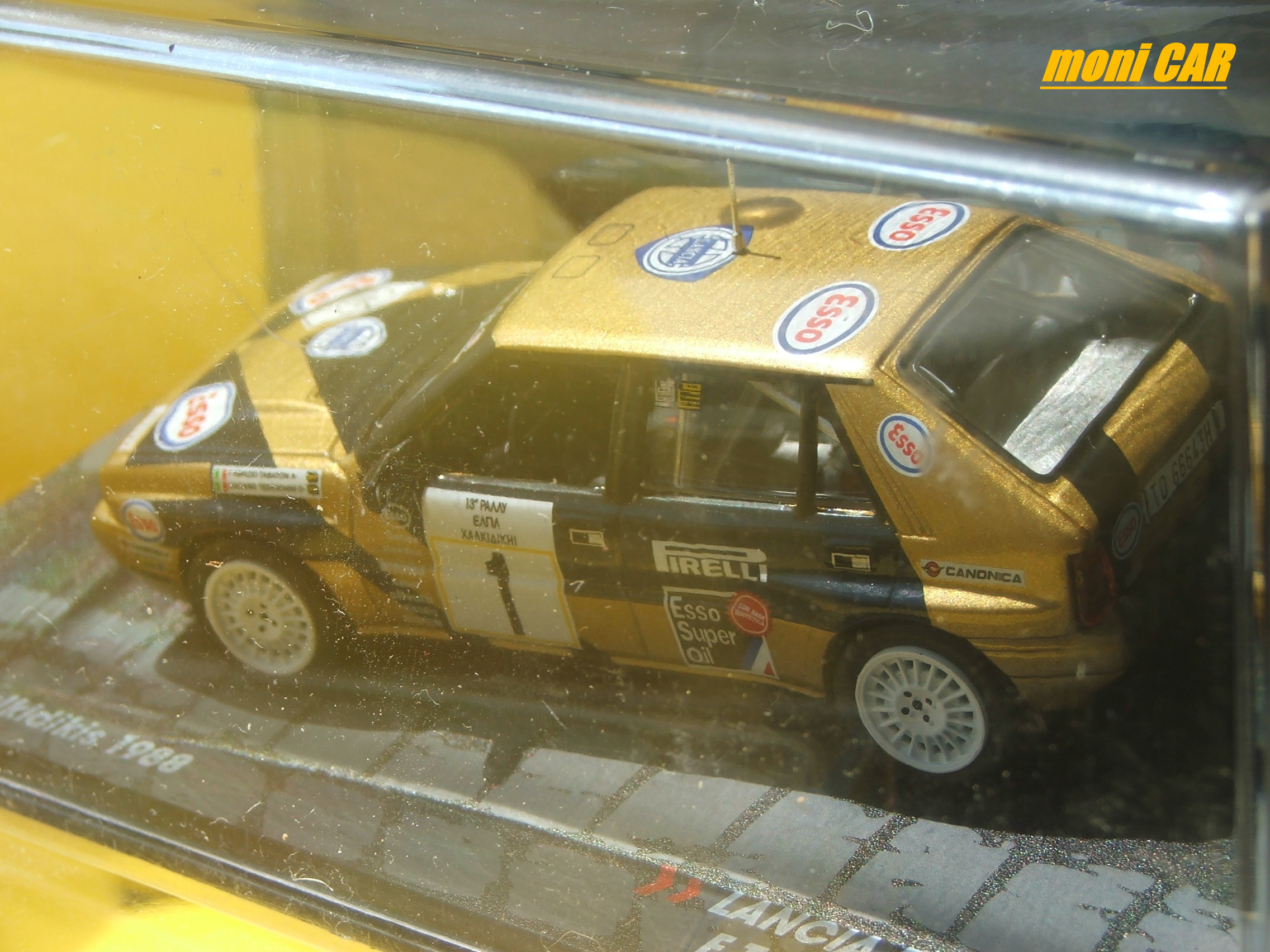 LANCIA Delta Integrale No.1 - F. Tabaton - L. Tedeschini Rally Elpa Halkidikis 1988 (1:43) ALTAYA/IXO