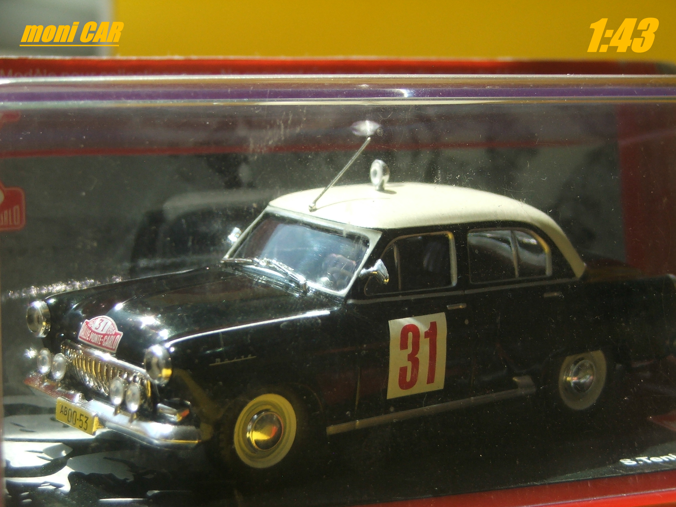 VOLGA M21 No.31 S. Tenishev - A. Dimitrievsky Rallye Monte Carlo 1964 (1:43) Altaya/IXO