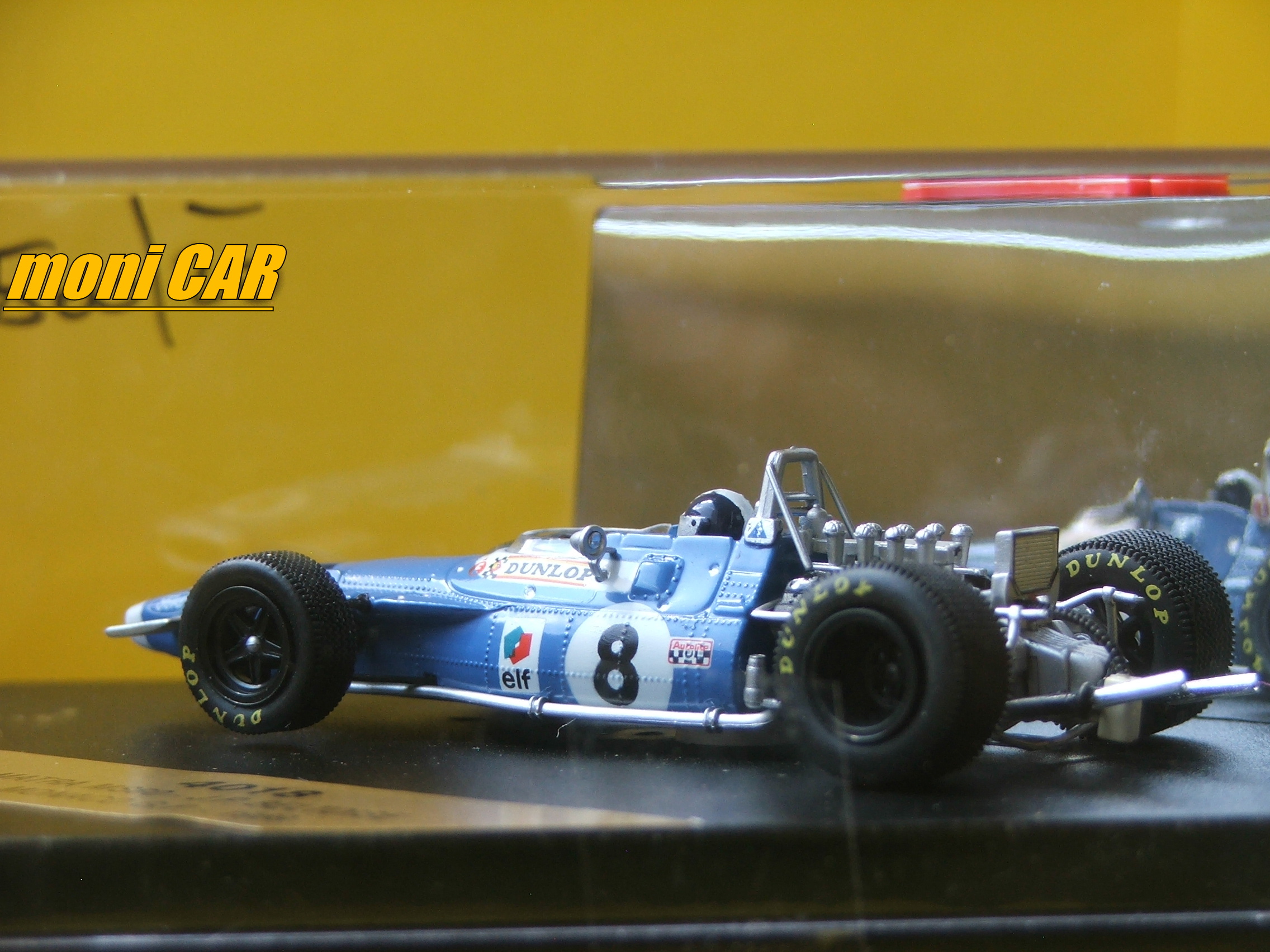 MATRA MS80 -No.8 J. P. Beltoise Monaco G.P. 1969 (1:43) QUARTZO