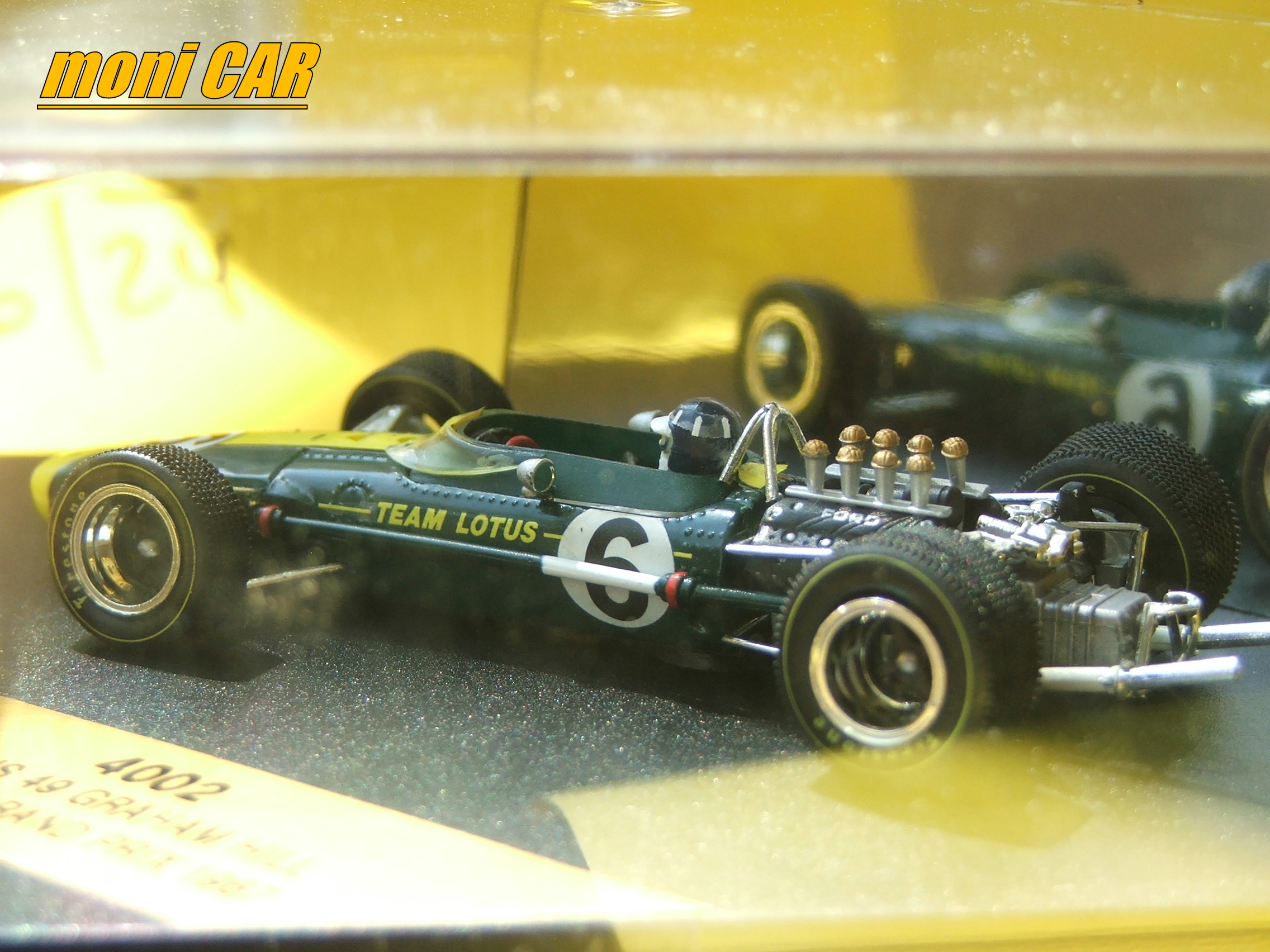 LOTUS 49 N.6 Graham Hill Dutch GRAND PRIX 1967 (1:43) QUARTZO