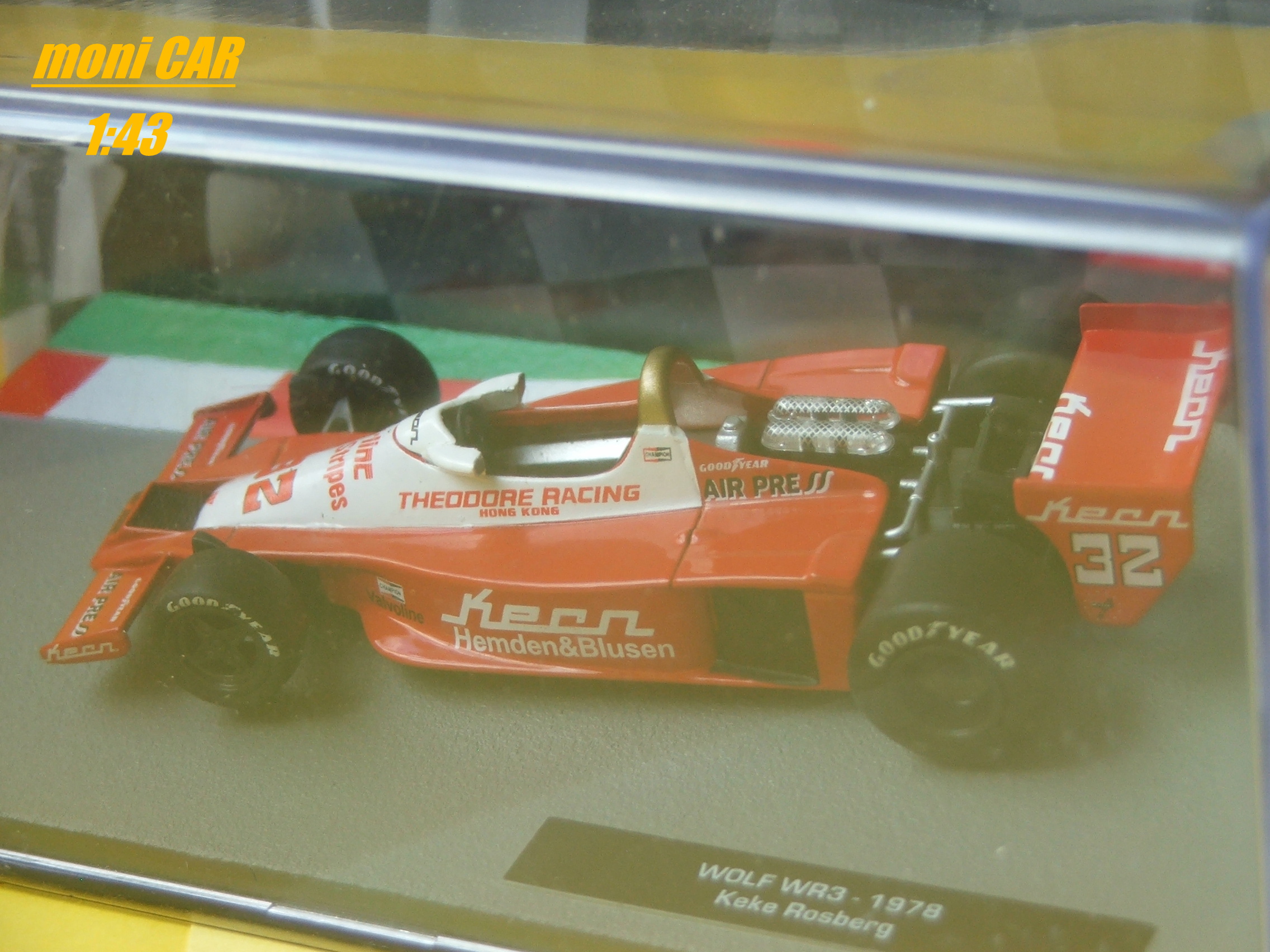 WOLF WR3 No.32 Keke Rosberg 1978 (1:43) Altaya/IXO