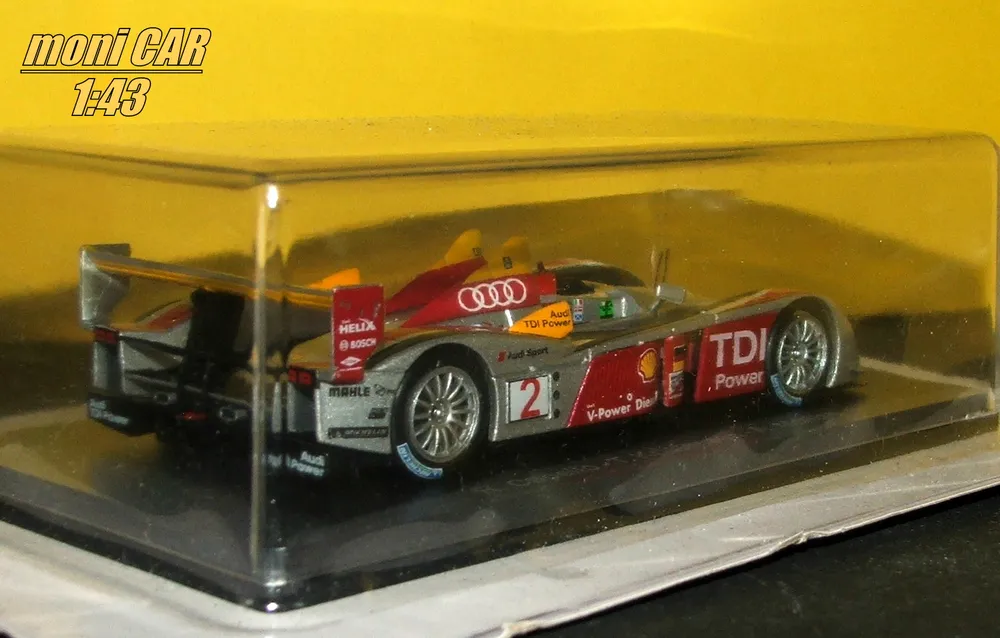 AUDI R10 TDI No.7 - Winner Le Mans 2008 No.2 R. Capello - T. Kristensen - A. McNisch (1:43)