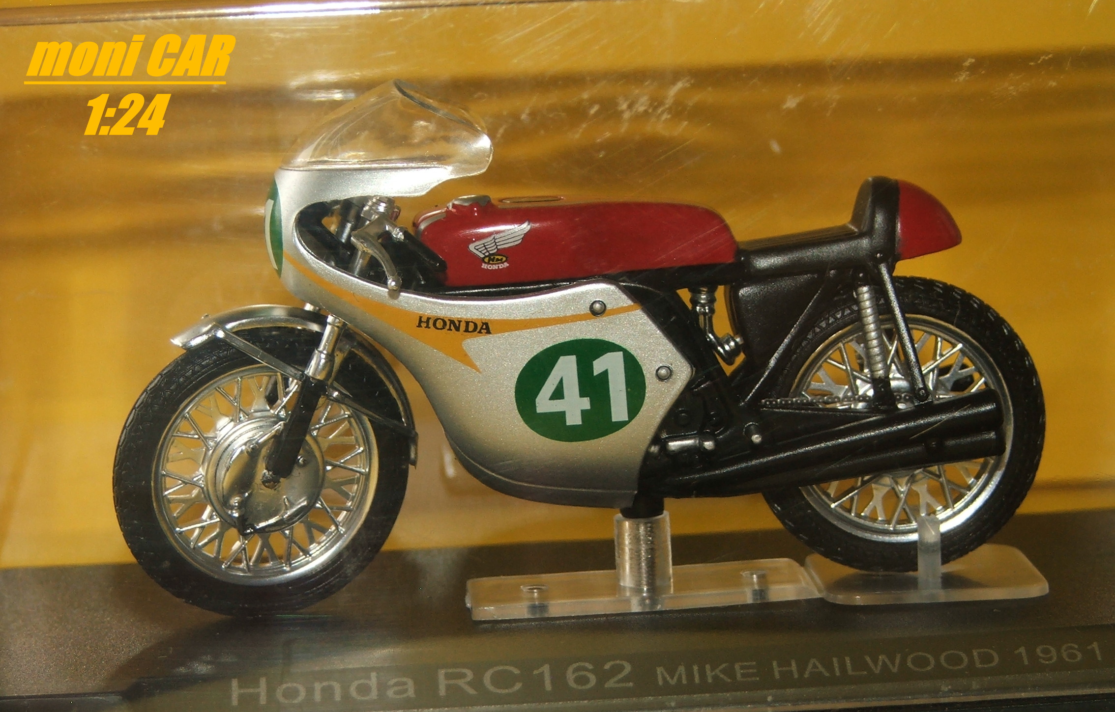HONDA RC162 N o.41 - Mike Hailwood (1:24) DeAgostini