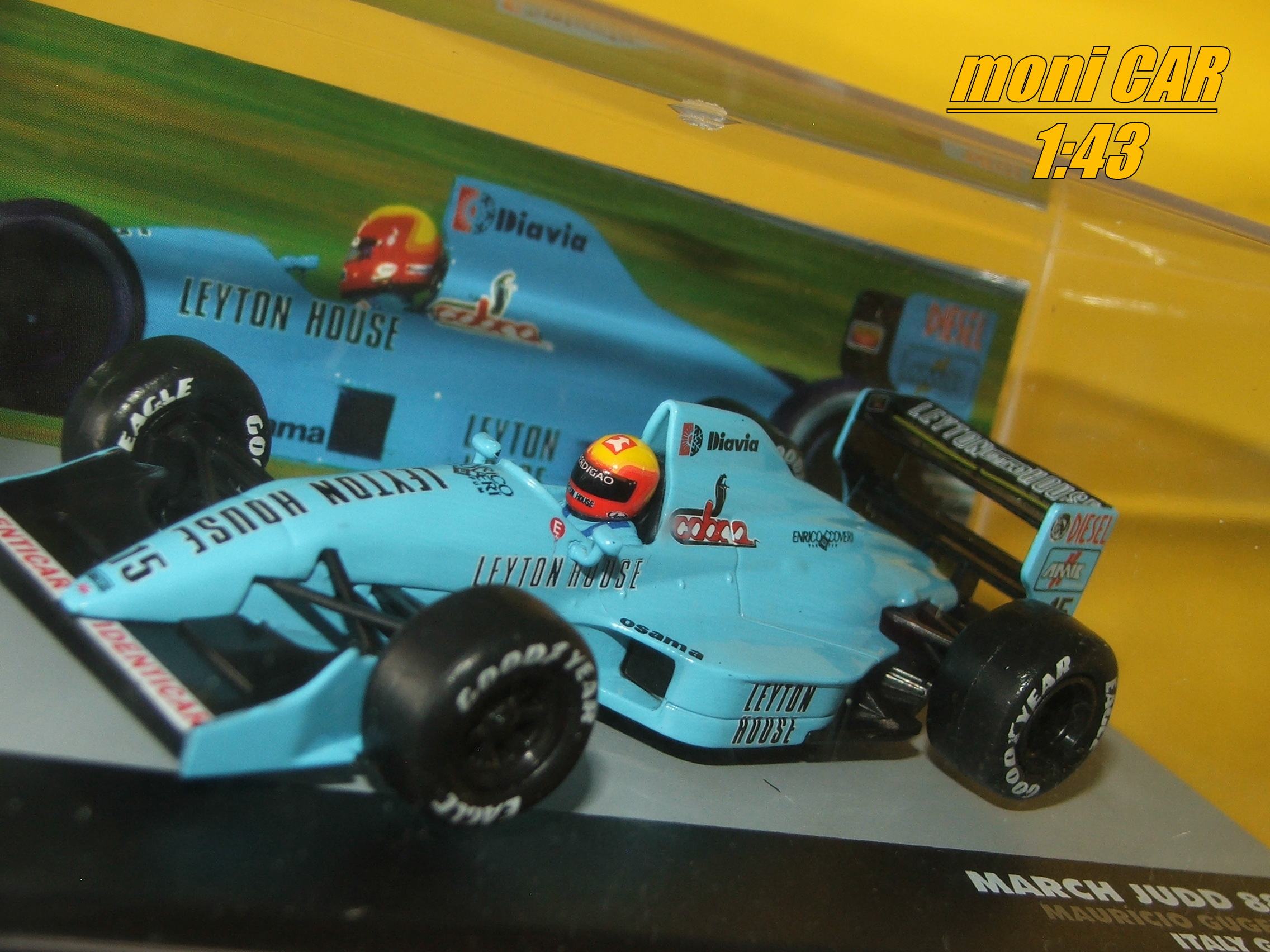 MARCH JUDD 881 No.15 Maurício Gugelmin - GP talianska 1988 (1:43) Altaya/IXO