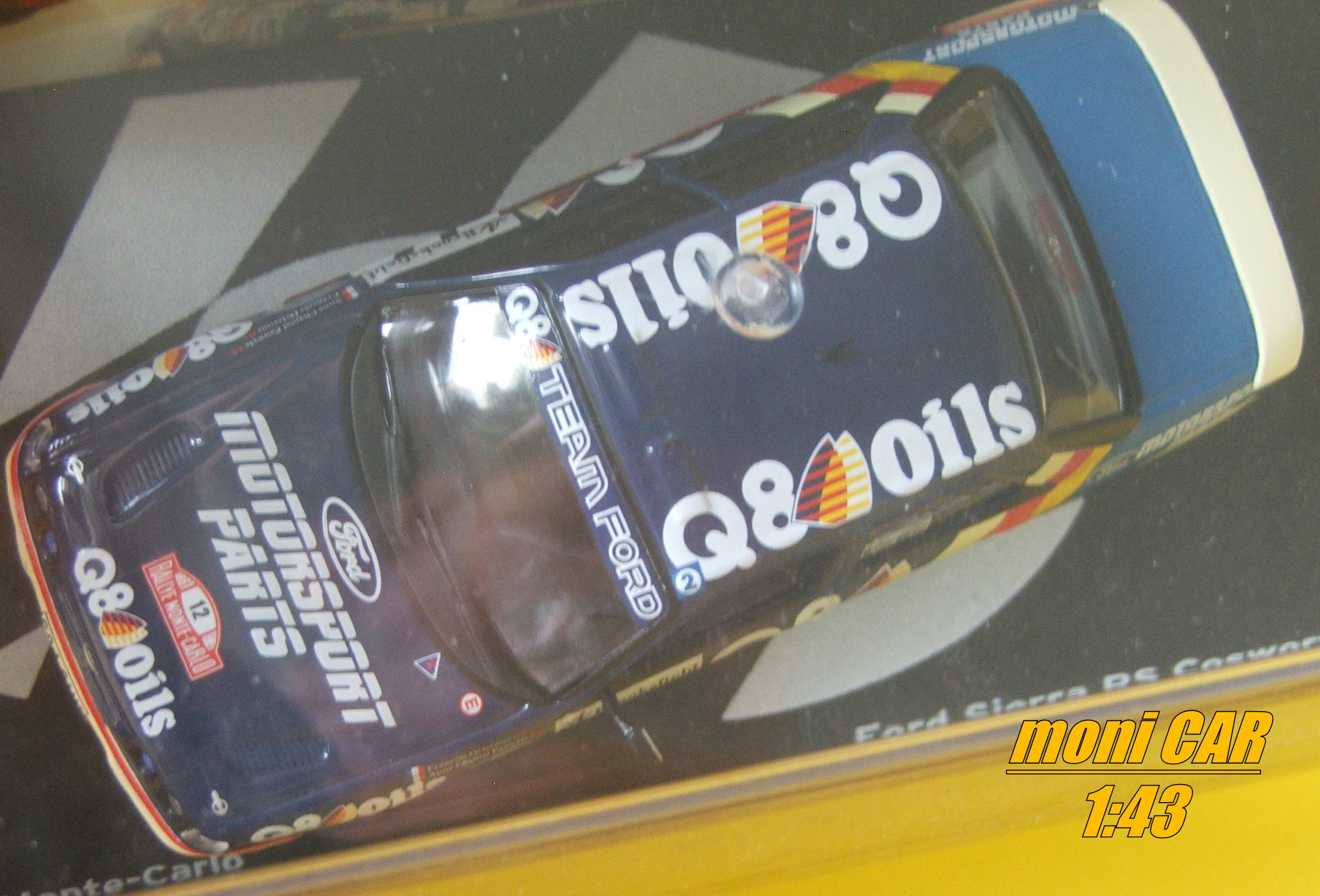 FORD Sierra RS Cosworth 4X4 No.12 - Francois Delecour - Anne-Chantal Pauwels Rally Monte Carlo 1991 (1:43) Altaya/IXO