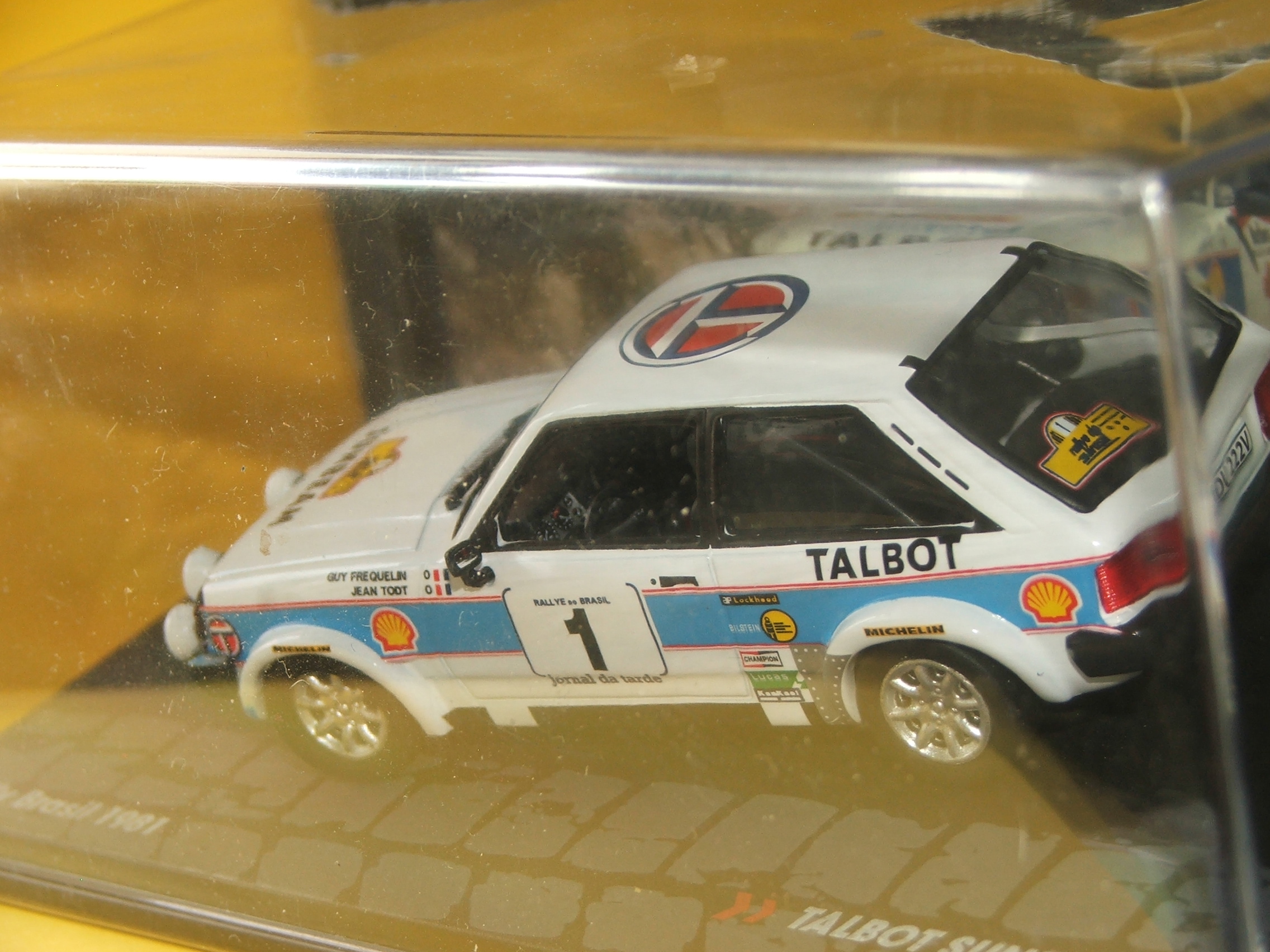 TALBOT Sunbeam Lotus No.1 - G. Fréqulin - J. Todt Rally Brasil 1981 (1:43) Altaya/IXO