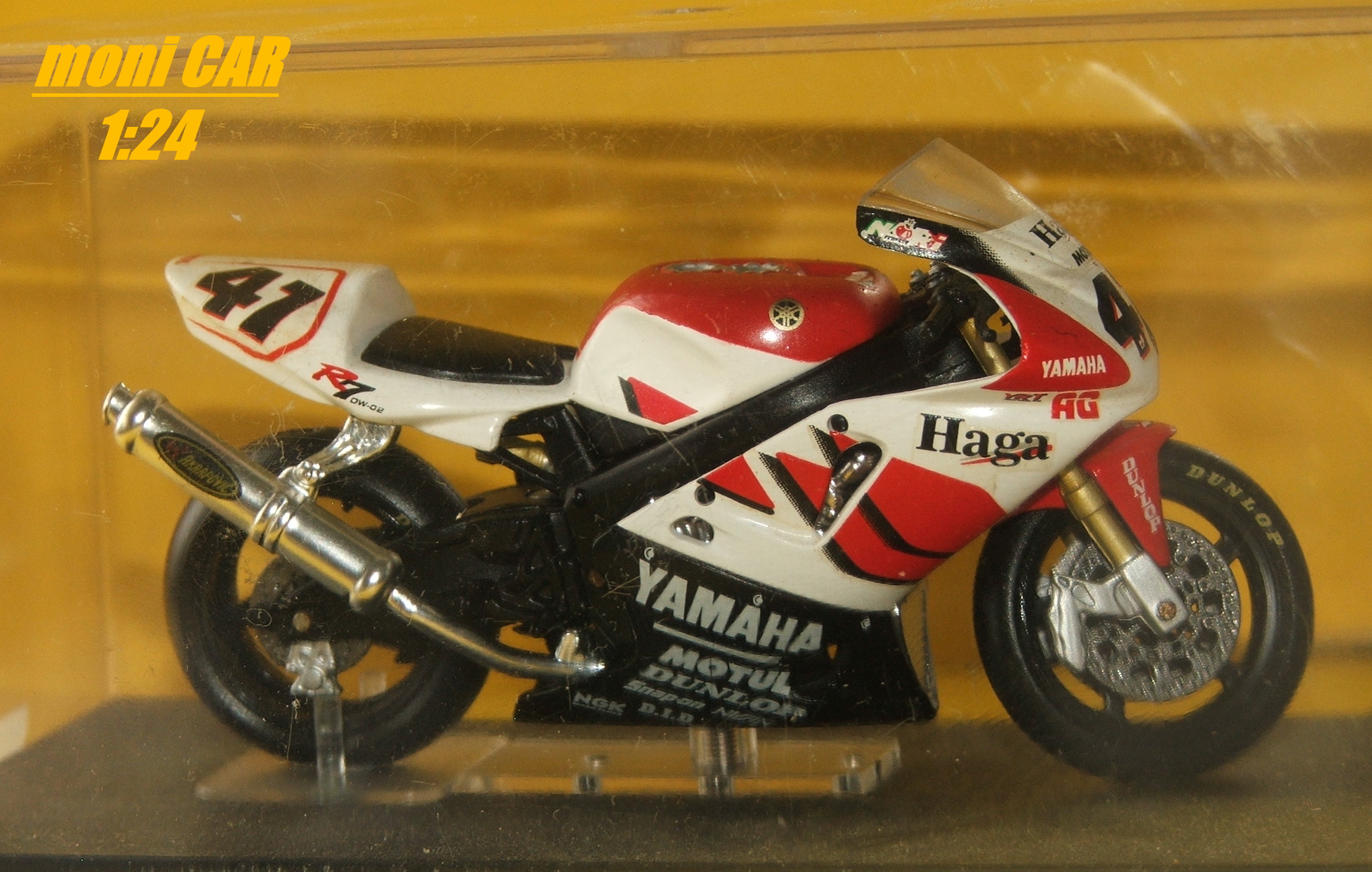 YAMAHA R7 No.41 - Noriyuki Haga 2000 (1:24) De Agostini