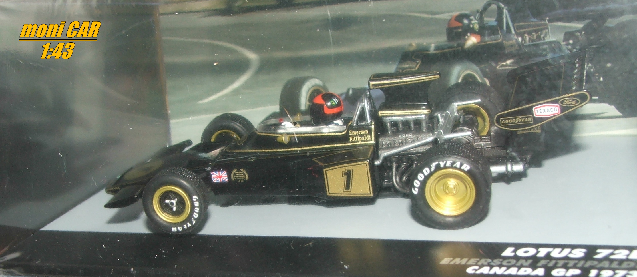 LOTUS 72E No.1 - Emerson Fittipaldi GP Kanady - 1973 (1:43) Altaya/IXO