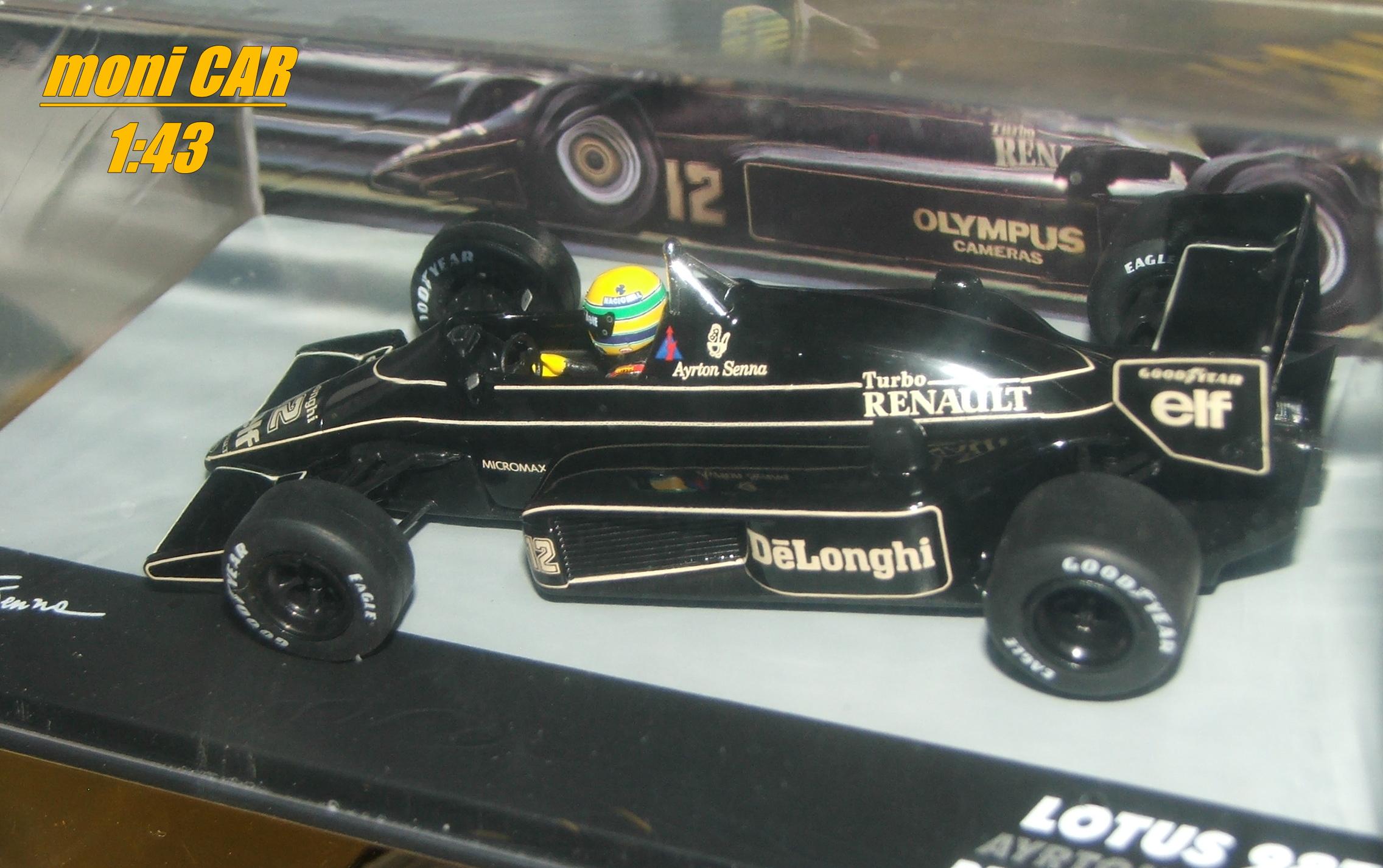 LOTUS 98T No.12 - Ayrton Senna - Brazil GP 1986 (1:43) Altaya/IXO