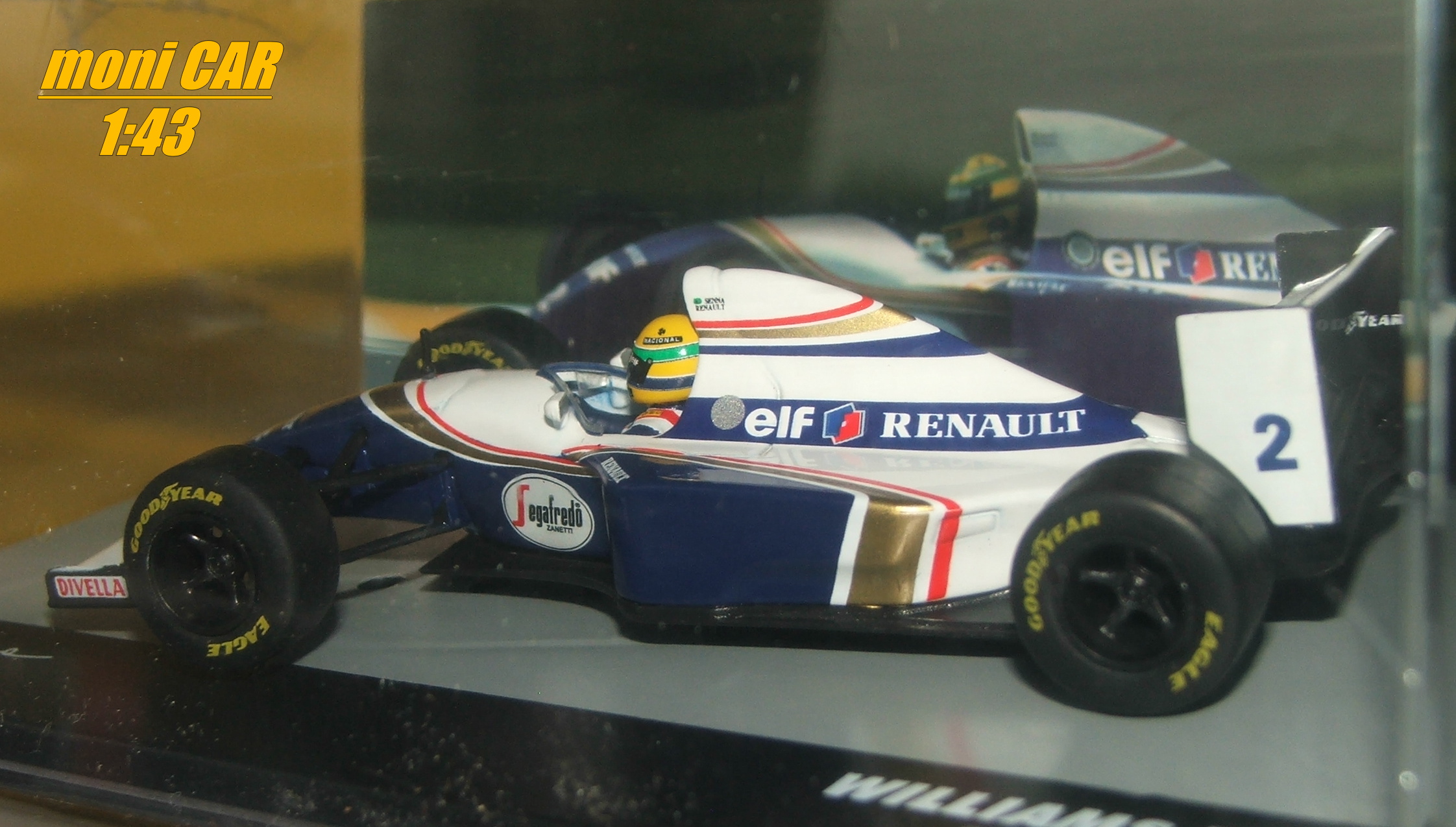 WILLIAMS FW16 No.2 Ayrton Senna Brazil GP 1994 (1:43) Alltaya/IXO