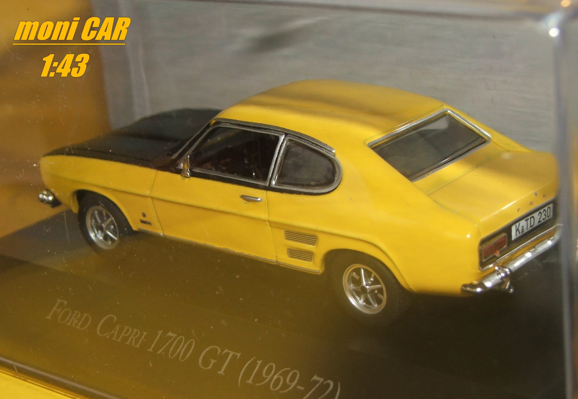 FORD CAPRI 1700 GT - 1969 - 1972 (1:43) Altaya/IXO