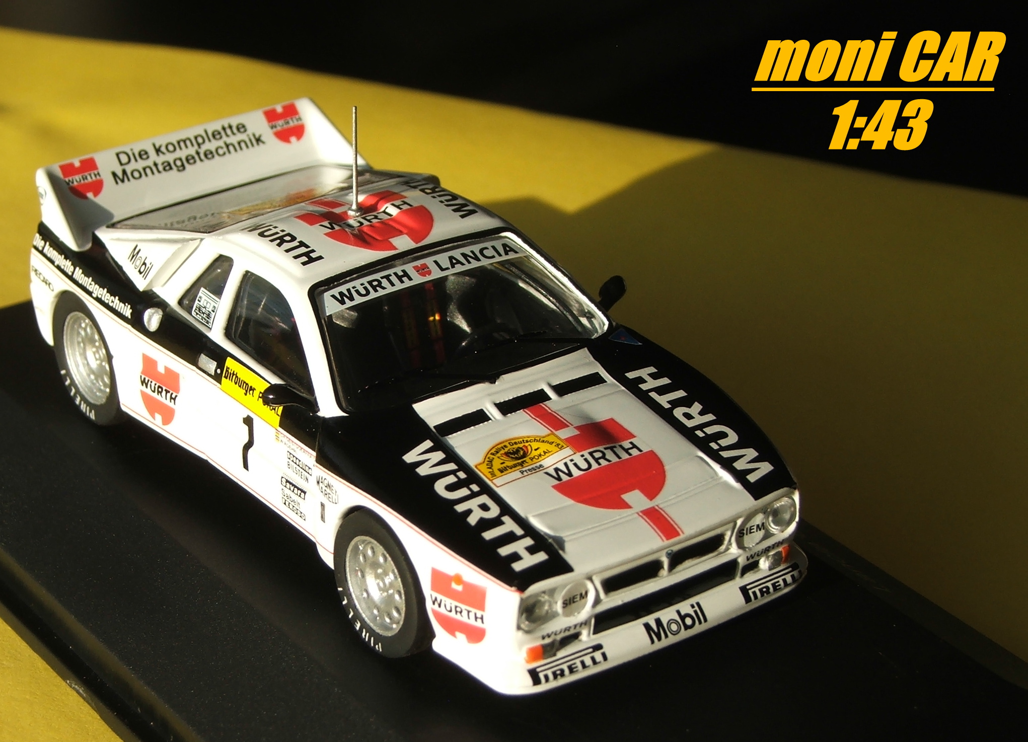 LANCIA 037 No.1 W. Rohrl - C. Geistdorfer Rallye Deutschland 1983 (1:43) CMR