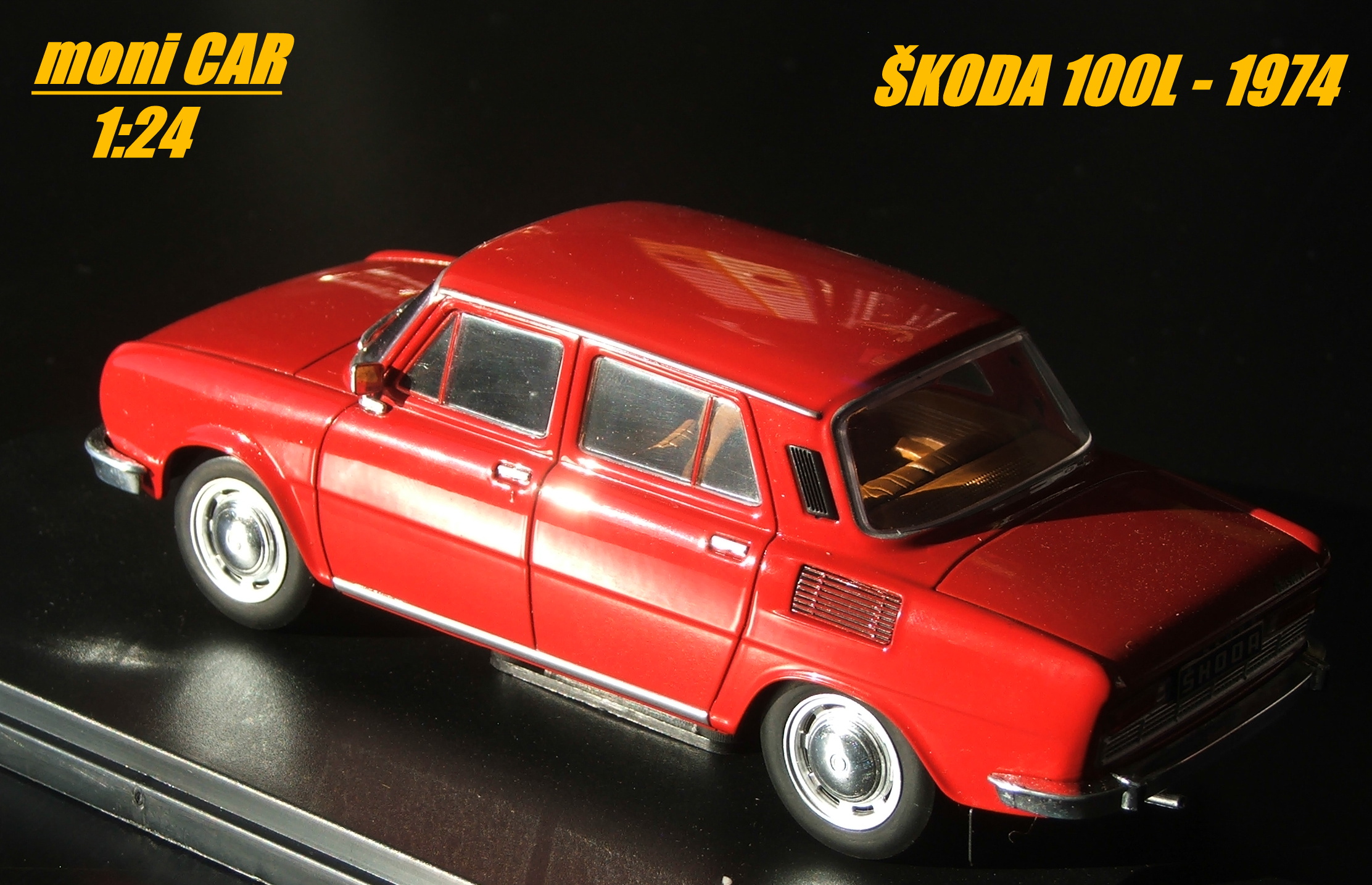 ŠKODA 100 L 1969 (1:24) WHITEBOX