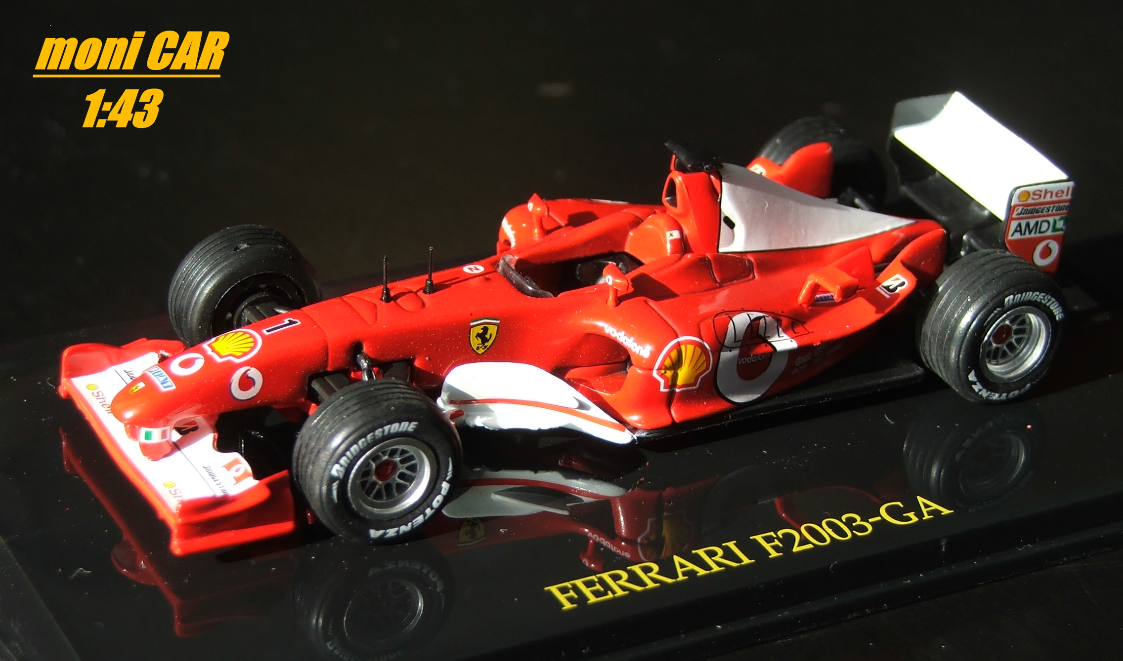FERRARI F2003-GA No.1 Michaael Schumacher 2003 (1:43) Alataya/IXO