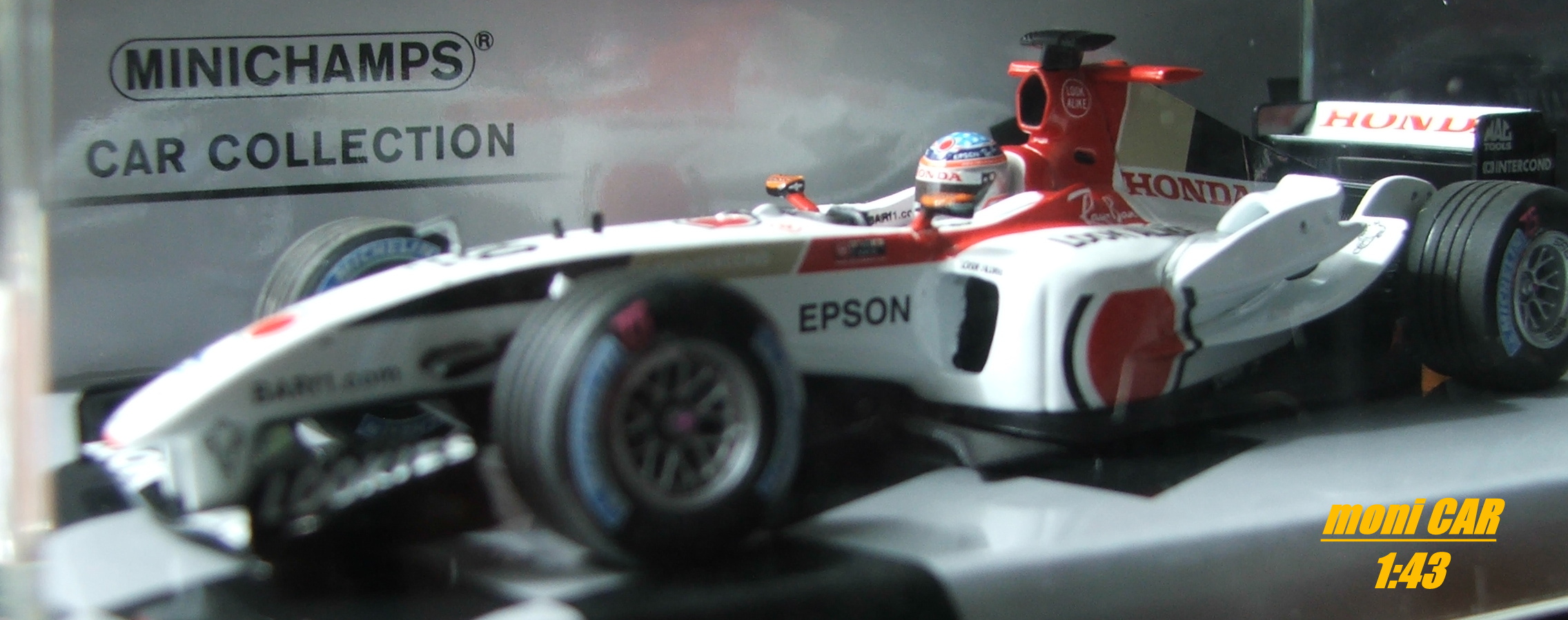 BAR HONDA 006 No.10 Takuma Sato - Japan GP 2004 (1:43) MINICHAMPS