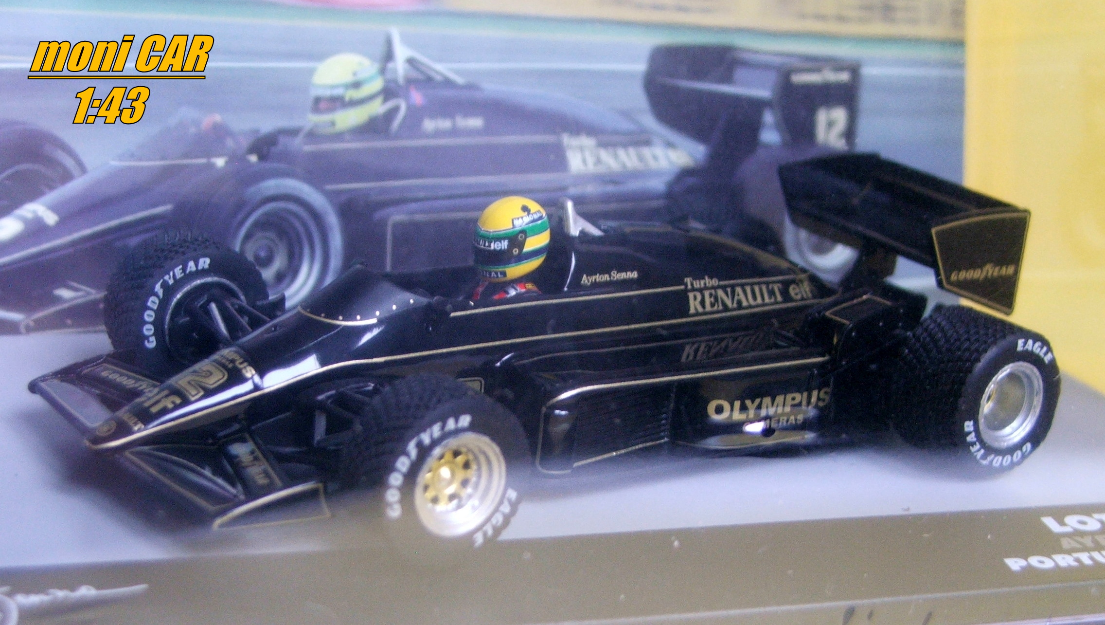 Premium Collectibles 1:24 A. Senna Lotus 97T #12 Ganador Portugal GP Fórmula 1 1985 MW2ALA0062 - 6