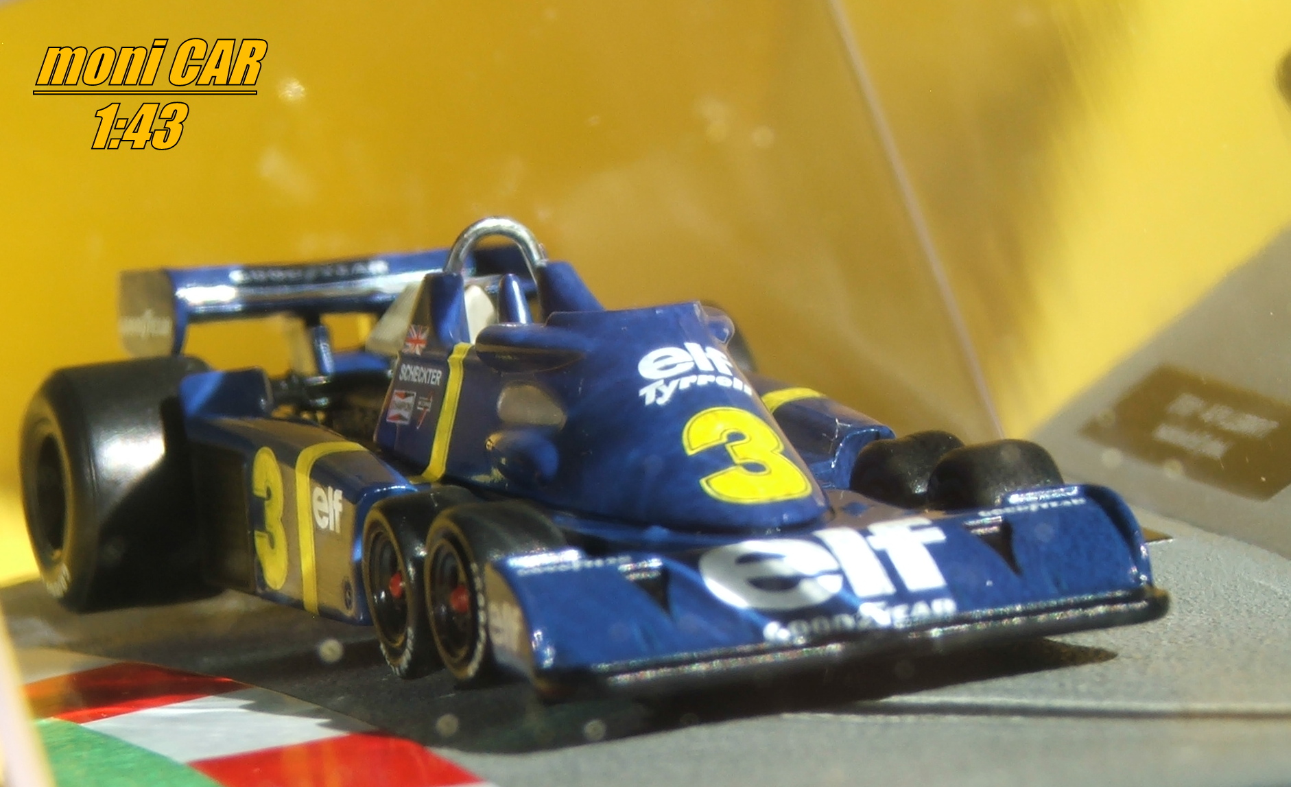 TYRRELL P34 No.3 - Jody Scheckter F1 1976 (1:43)