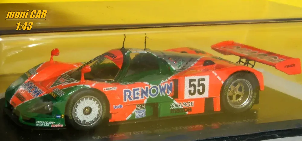 MAZDA 787B No.55 - Wolker Weidler - Johnny Herbert - Bertrand Gachot - Winner 24 h Le Mans 1991 (1:43) SPARK