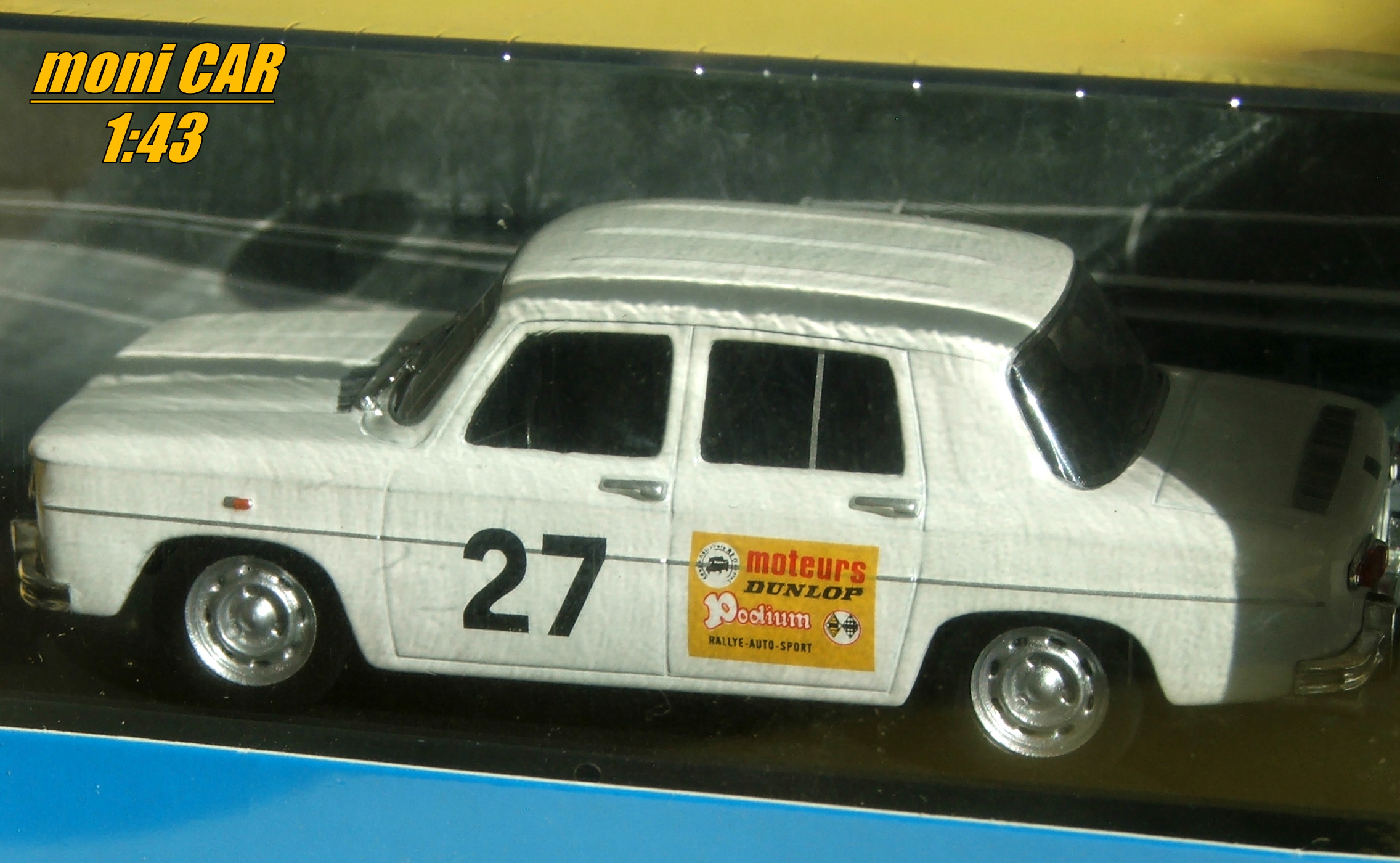 RENAULT 8 Gordini No.27 Coupe Gordini - 1968 (1:43) ATLAS