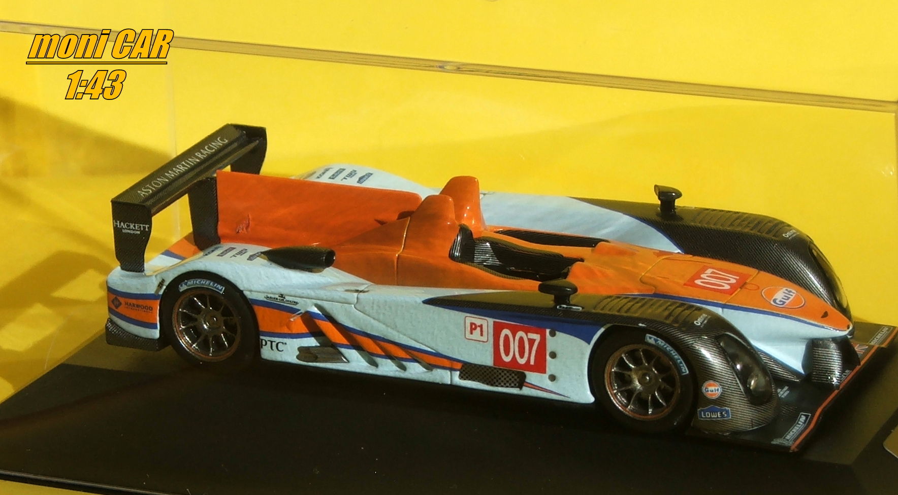 ASTON MARTIN AMR-One No.007 "GULF" - Stefan Mucke-Darren Turner- Christien Klien - 24h Le Mans 2011 (1:43) IXO