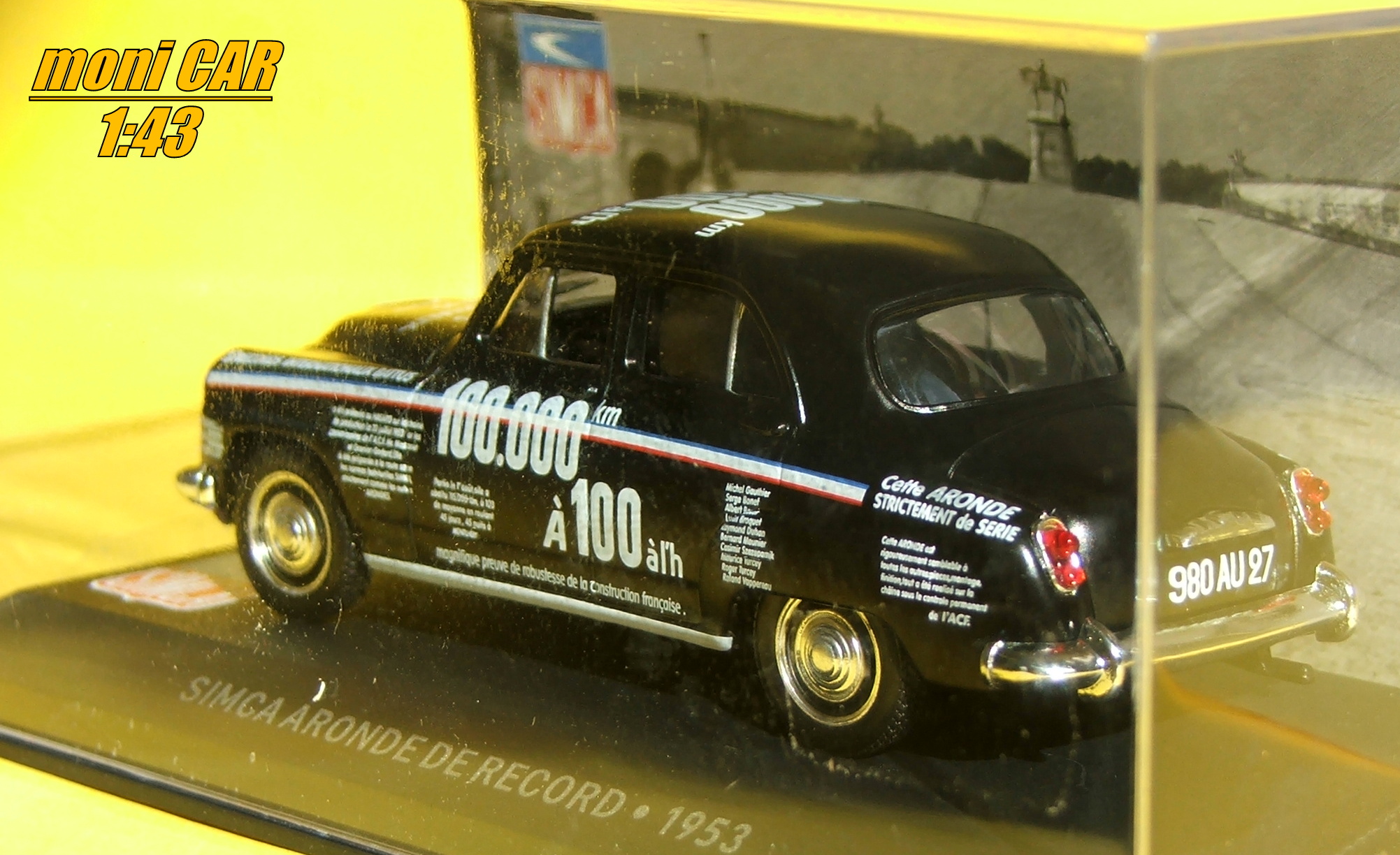 SIMCA Aronde de Record 1953 (1:43) ALTAYA/IXO