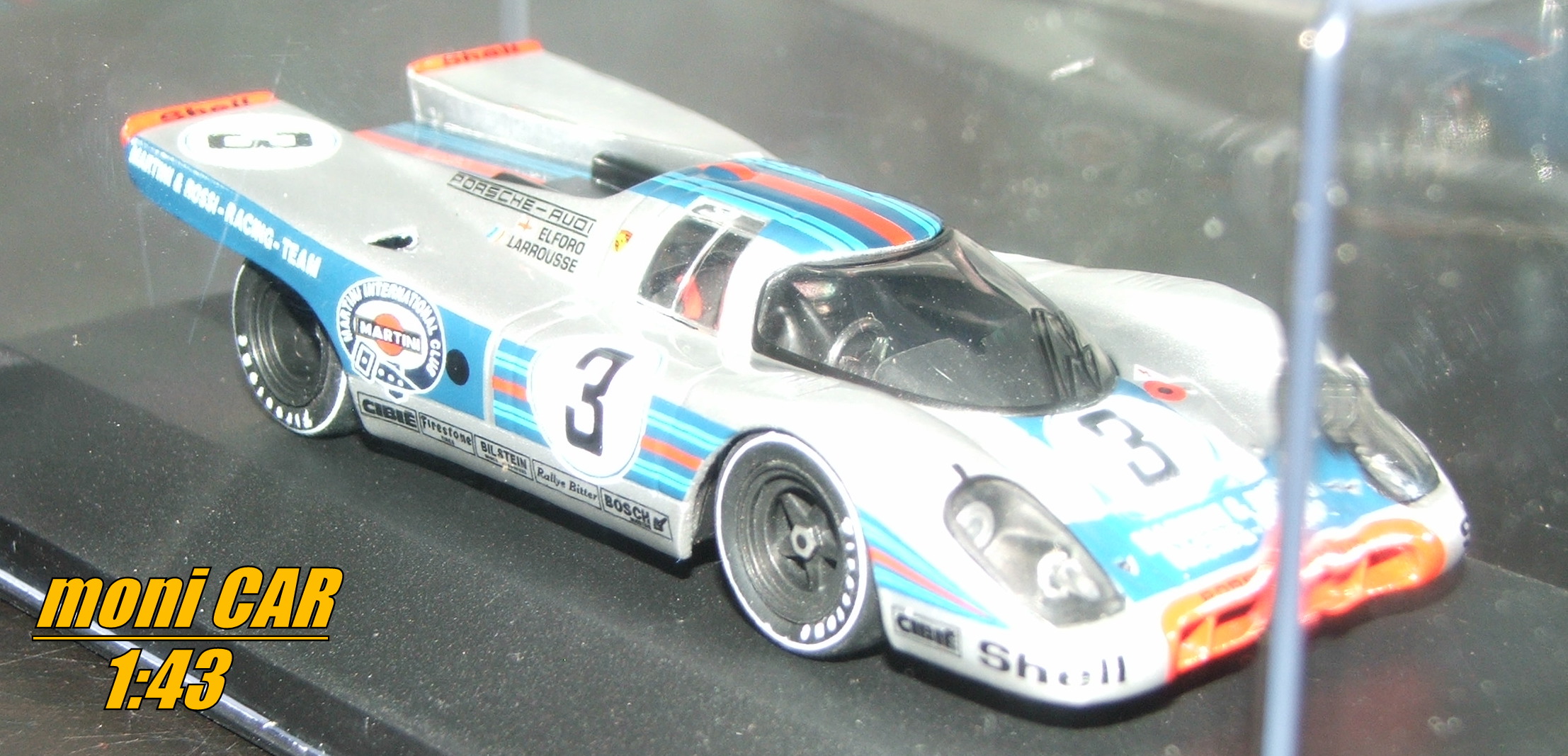 PORSCHE 917 K - No.3 V. Elford - G. Larrousse - Winner 12h Sebring 1971 (1:43) CMR