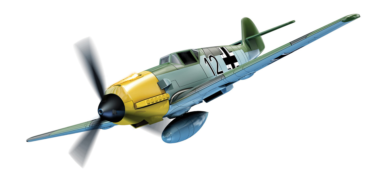 MESSERSCHMITT 109 - QUICKBUILD - AIRFIX