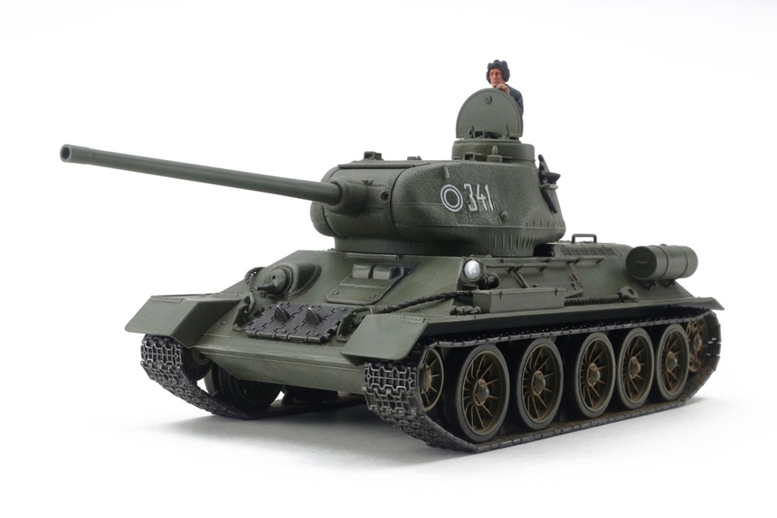 T-34/85 Russian Medium Tank (1:48) TAMIYA