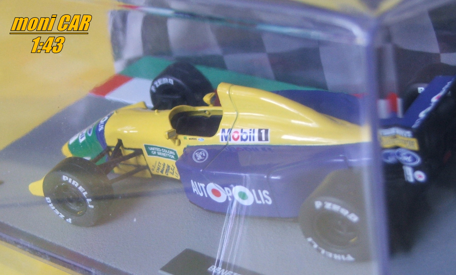 BENETTON B190B No.19 - Roberto Moreno - 1971 (1:43) Altaya/IXO