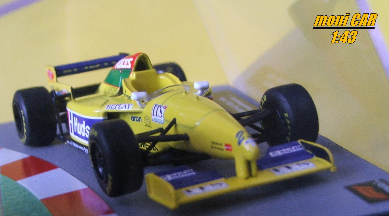FORTI FG01-95B No.23 Andrea Montermini - 1996 (1:43) Altaya/IXO