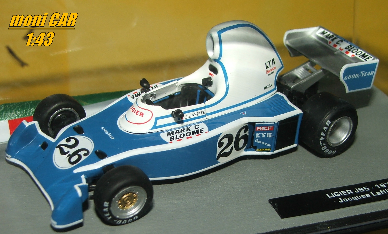 LIGIER JS5 No.26 - Jacques Laffite 1976 (1:43) Altaya/IXO
