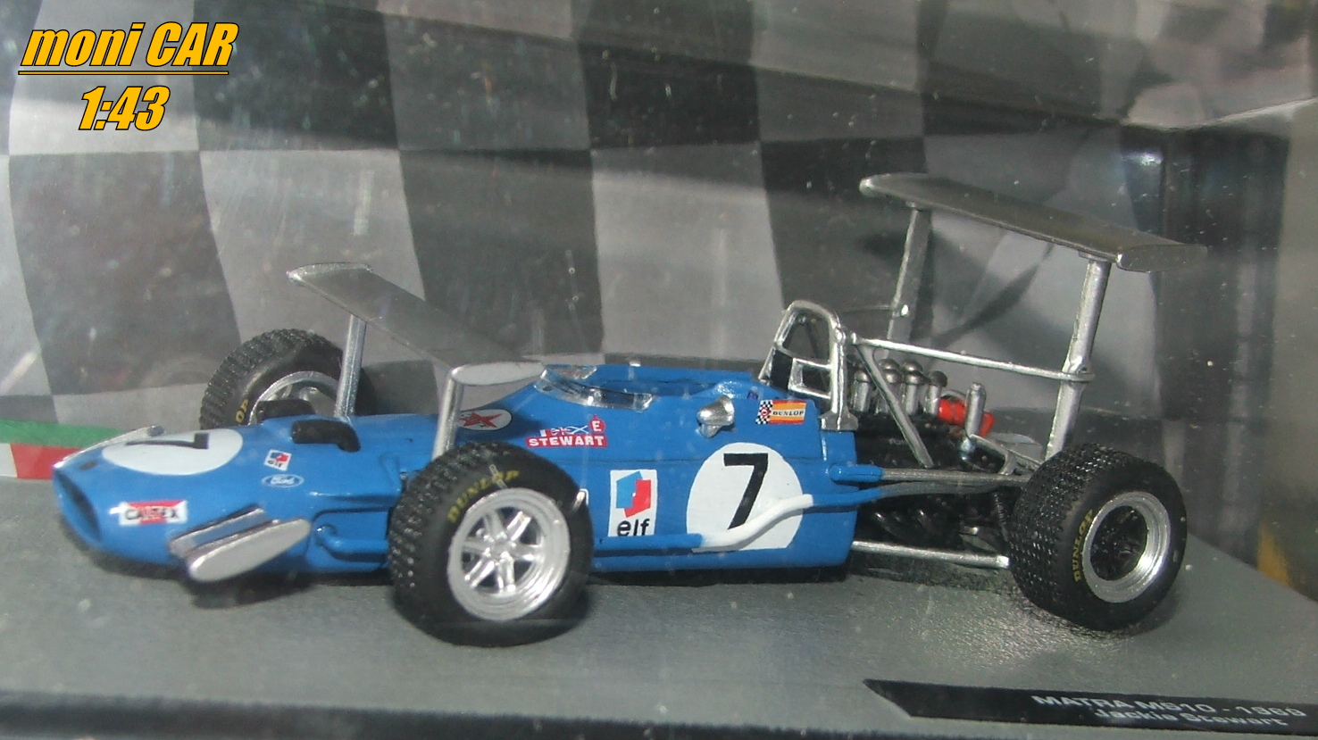 MATRA MS10 No.7 Jackie Stewart - Winner South African GP formula 1 World Champion 1969 (1:43) Altaya/IXO