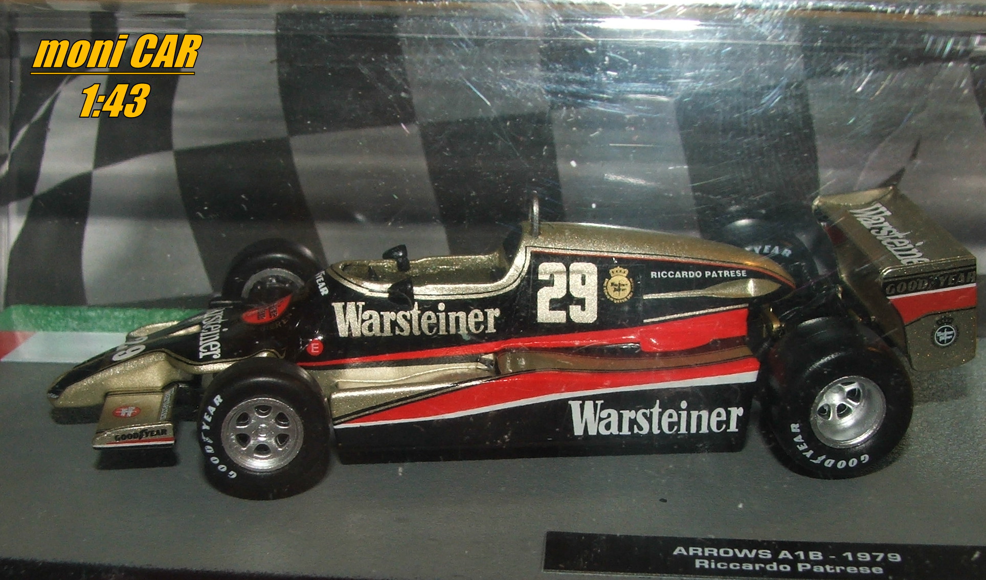ARROWS A1B No.29 Riccardo Patrese F1 1979 (1:43) Altaya/IXO