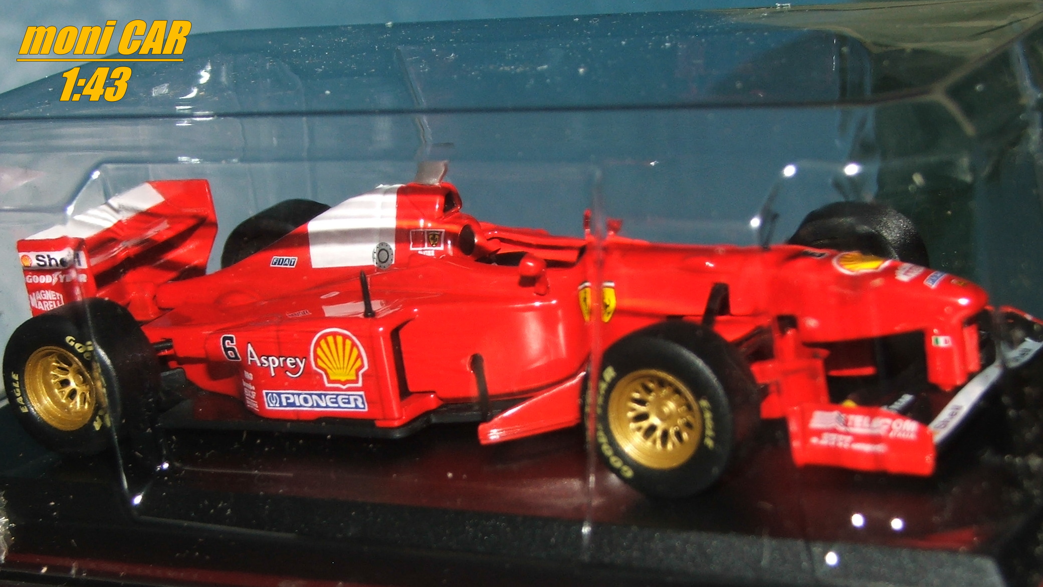 FERRARI F310 B No.6 Eddie Irvine - 1997 (1:43) Altaya/IXO