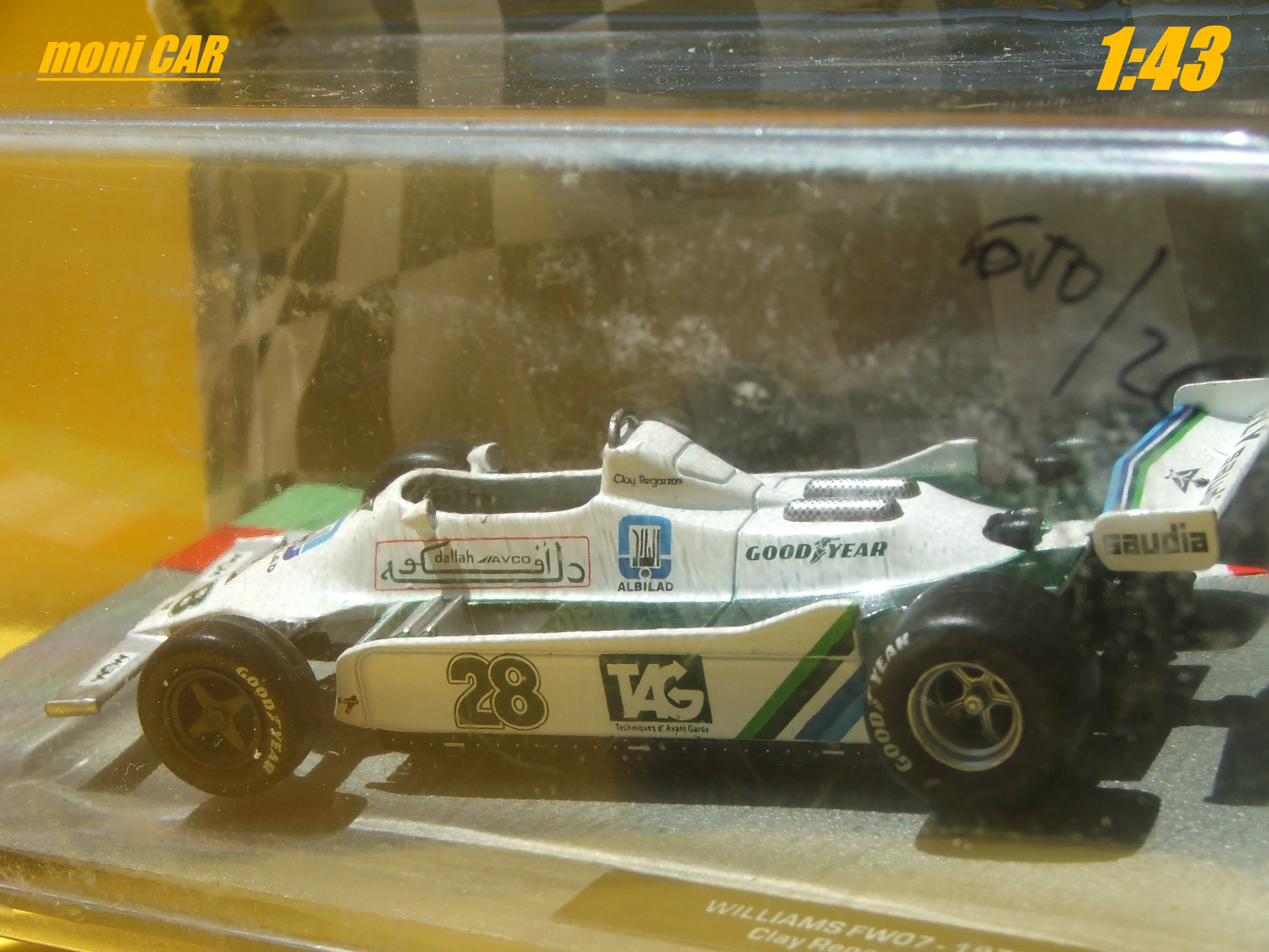 WILLIAMS FW07 No.28 Clay Regazzoni - 1979 (1:43) Altaya/IXO