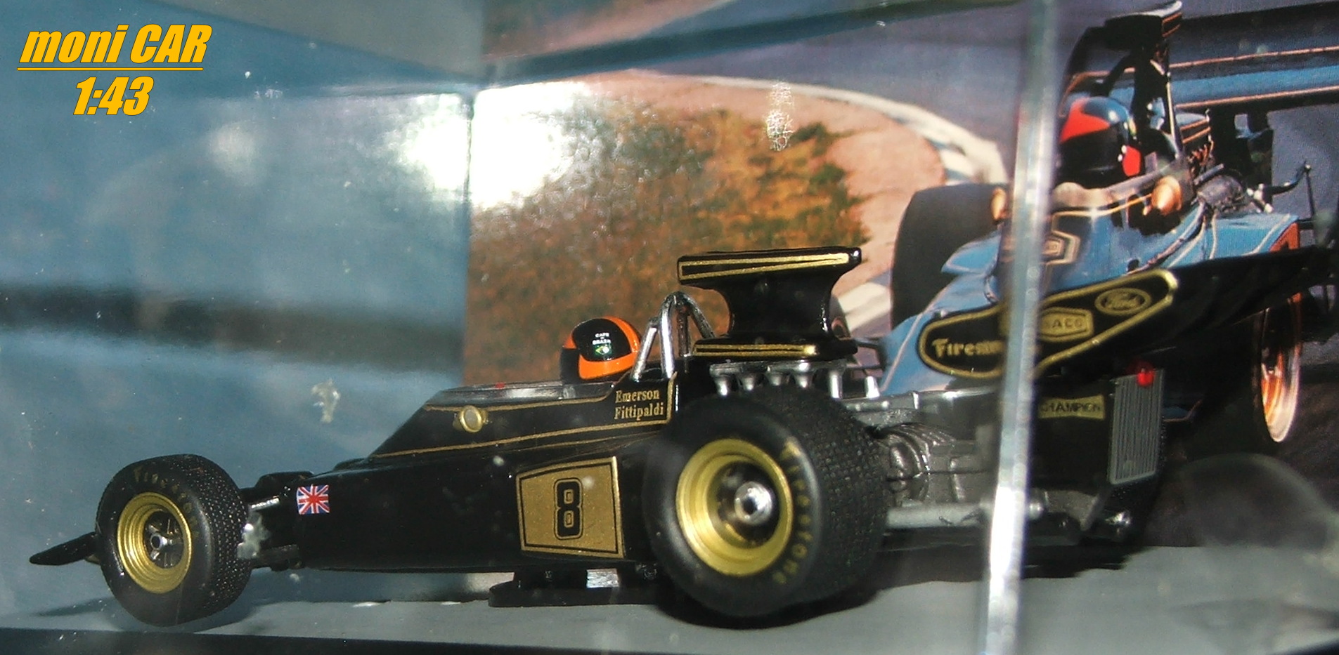 LOTUS 72D No.8 Emerson Fittipaldi - 1972 (1:43) Altaya/IXO