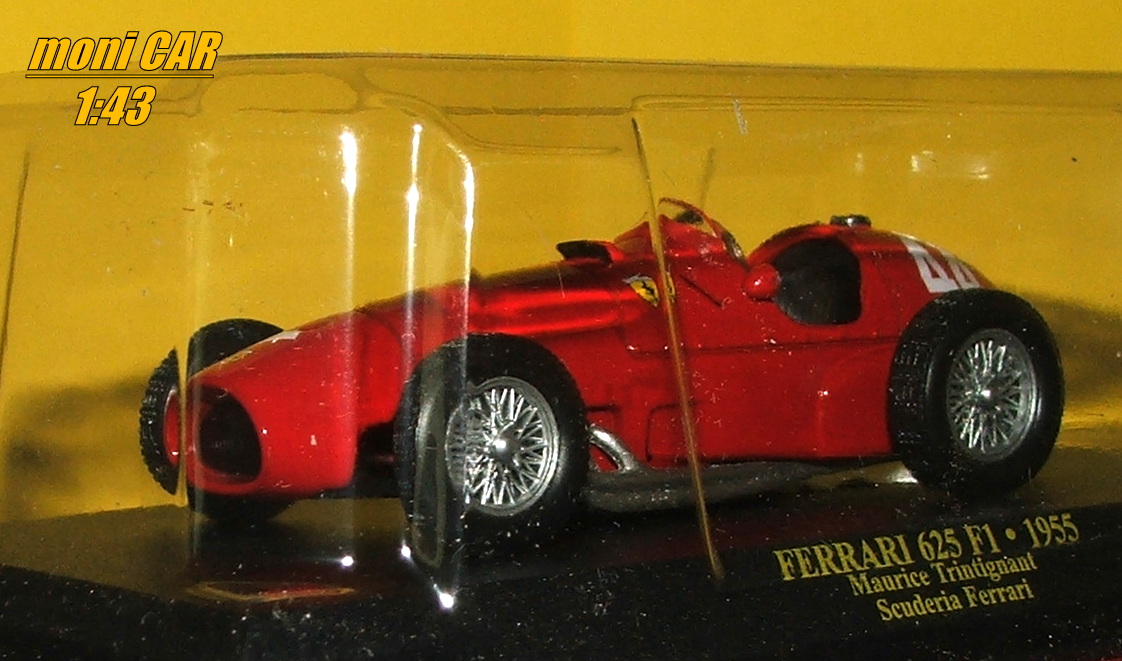FERRARI 625 F1 No.44 Maurice Trintignat 1955 (1:43) Altaya/IXO