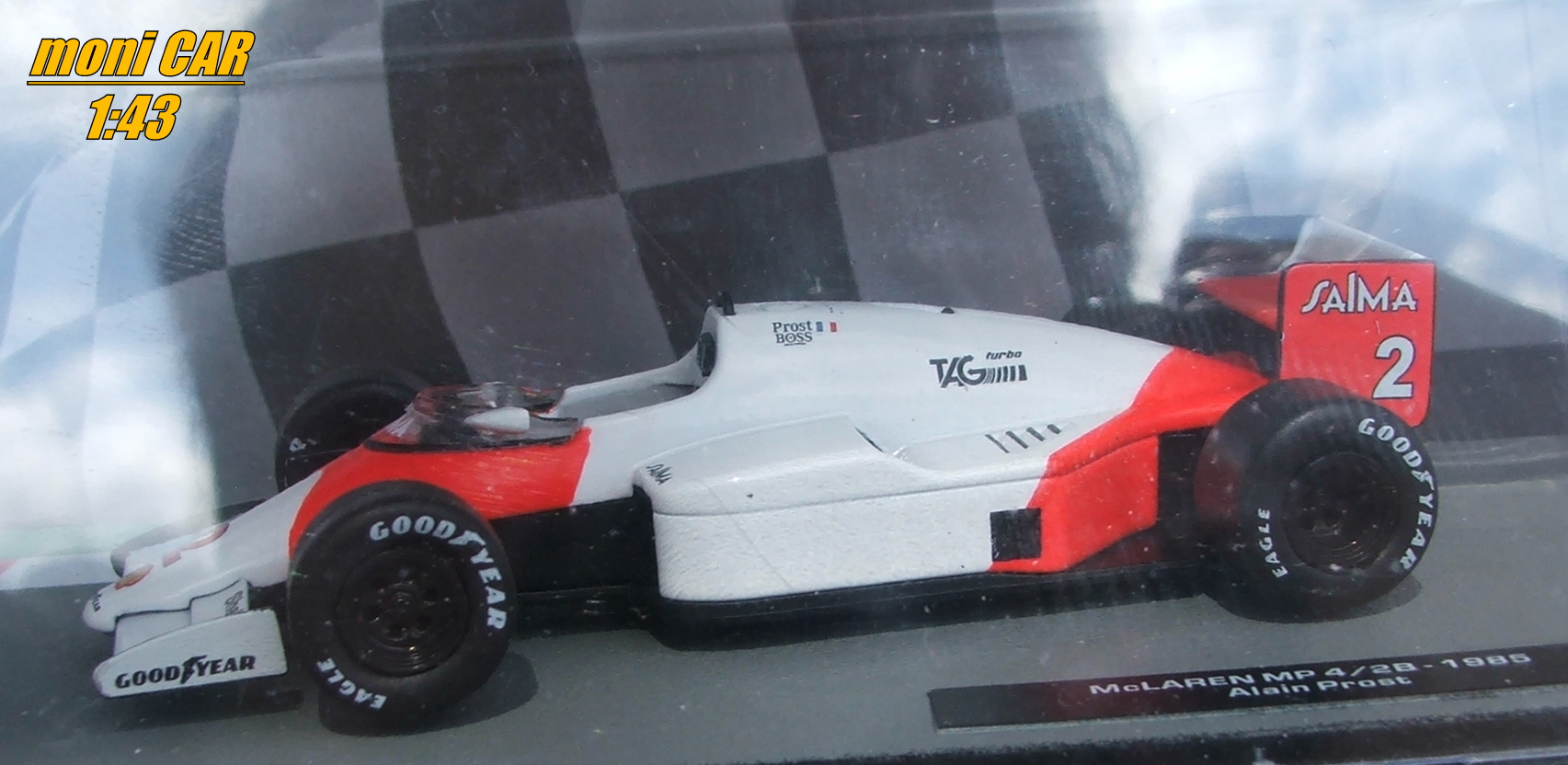 McLAREN MP 4/2B No.2 Alain Prost - 1985 (1:43) Altaya/IXO