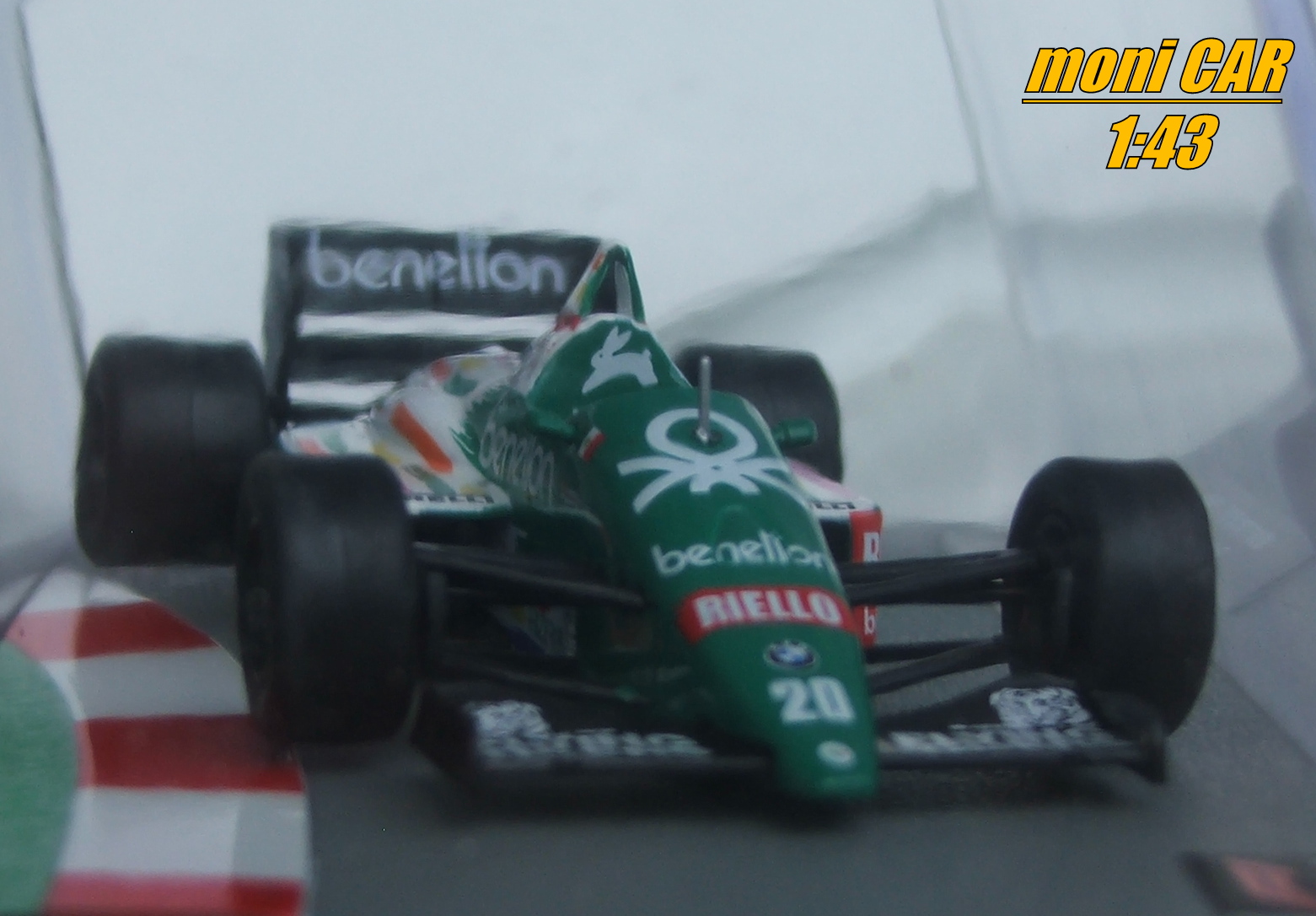 BENETTON B186 No.20 Gerhard Berger - 1986 (1:43) Altaya/IXO