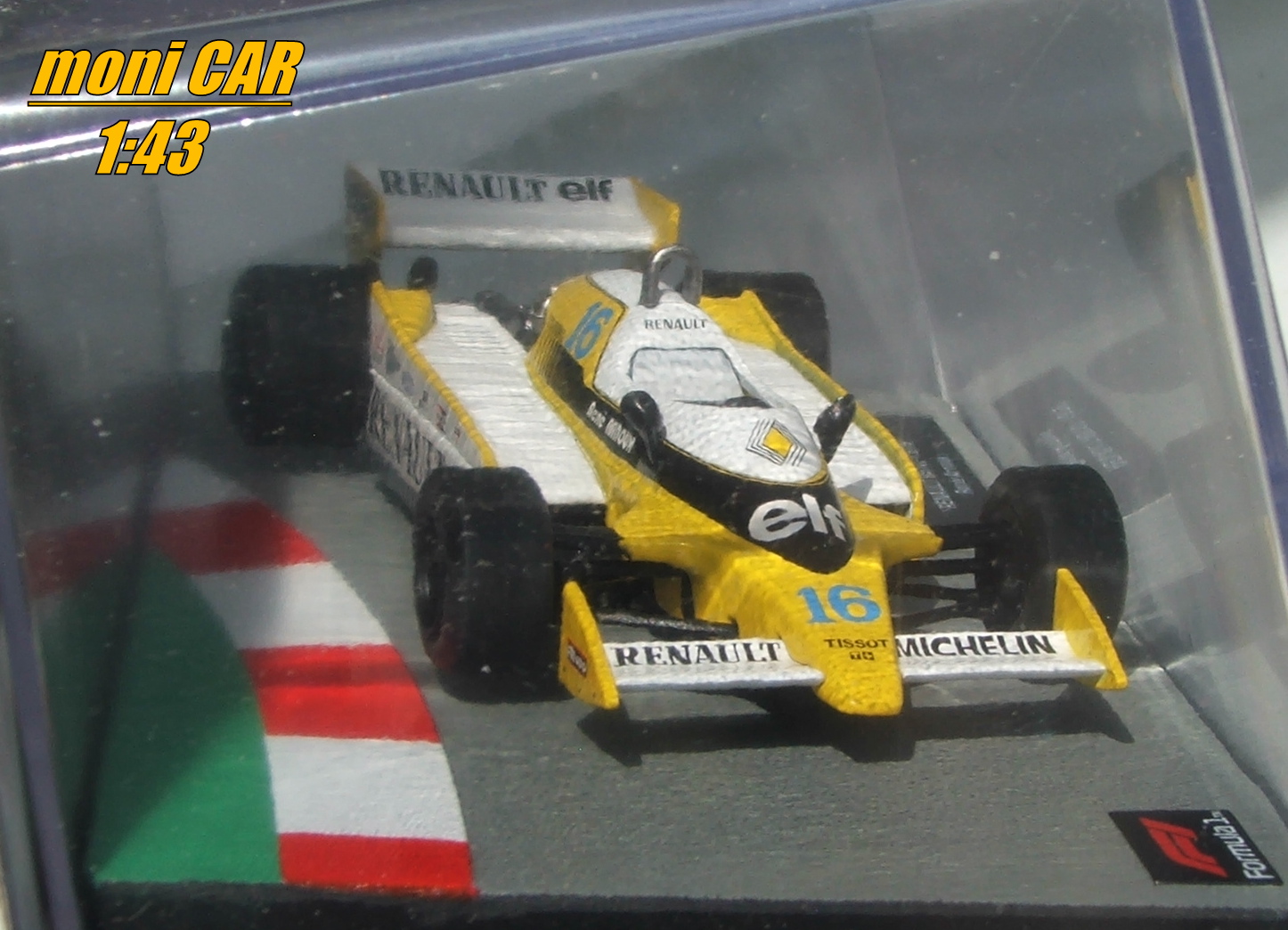 RENAULT RS10 No.16 - René Arnoux - 1979 (1:43) Altaya/IXO: